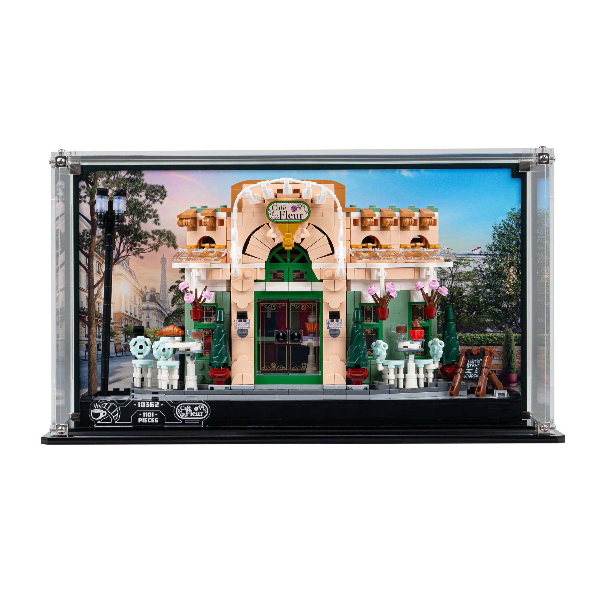 Display Case for LEGO® Icons: French Café (10362) - Image 3