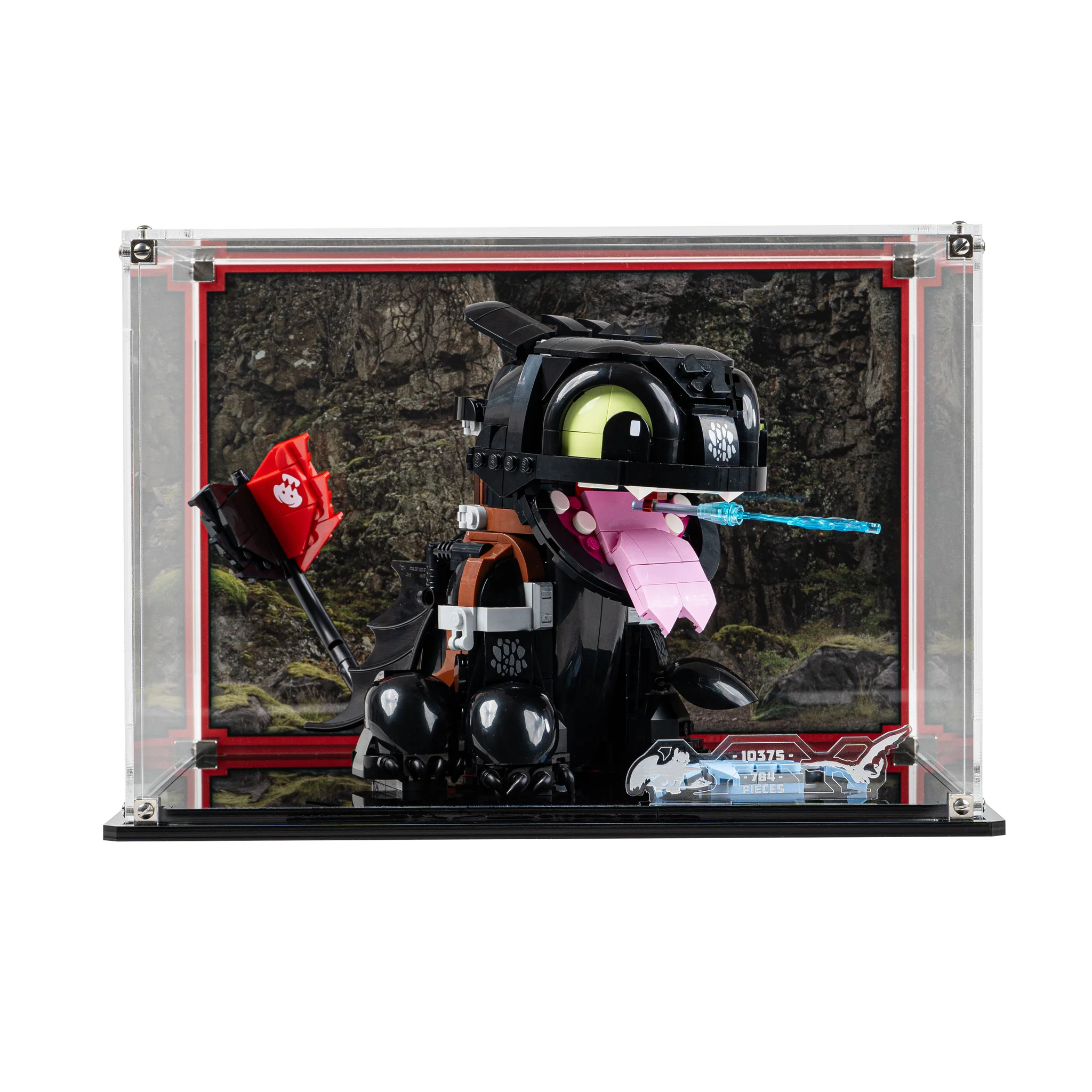 Display Case for LEGO® Icons: How To Train Your Dragon - Toothless (10375) - Image 3