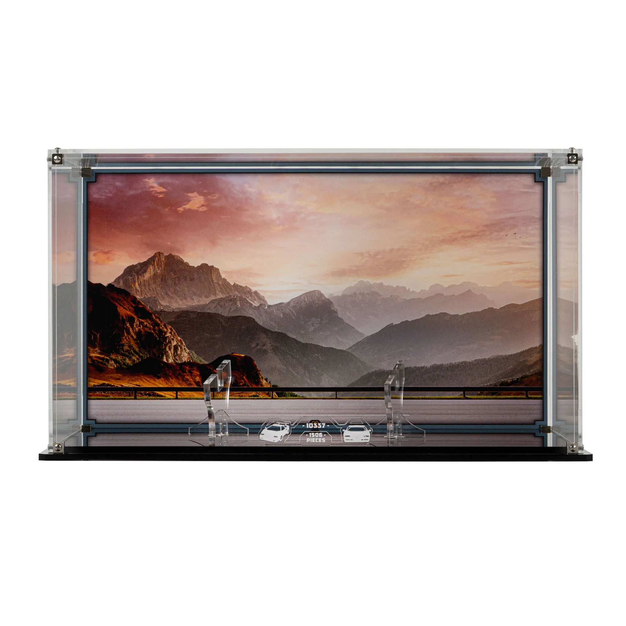 Display Case for LEGO® Icons Lamborghini Countach 5000 Quattrovalvole (10337) - Image 2