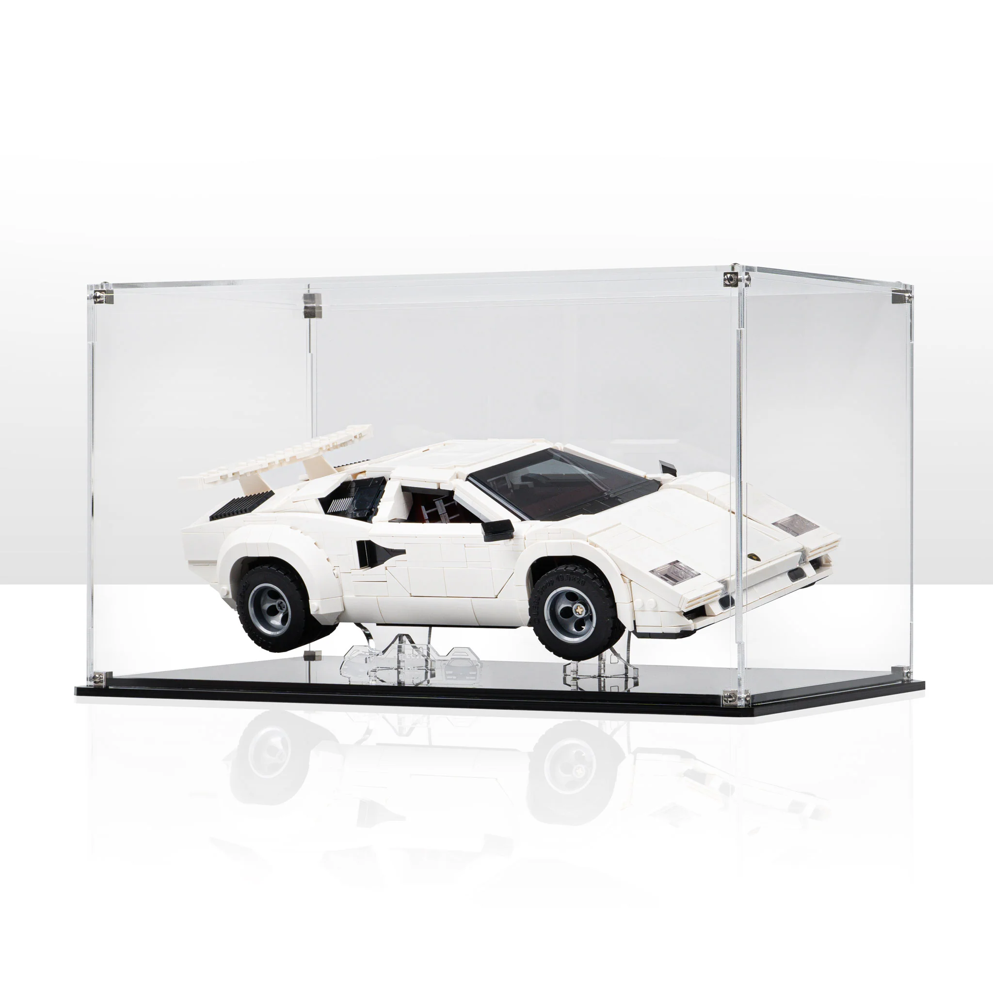 Display Case for LEGO® Icons Lamborghini Countach 5000 Quattrovalvole (10337) - Image 6