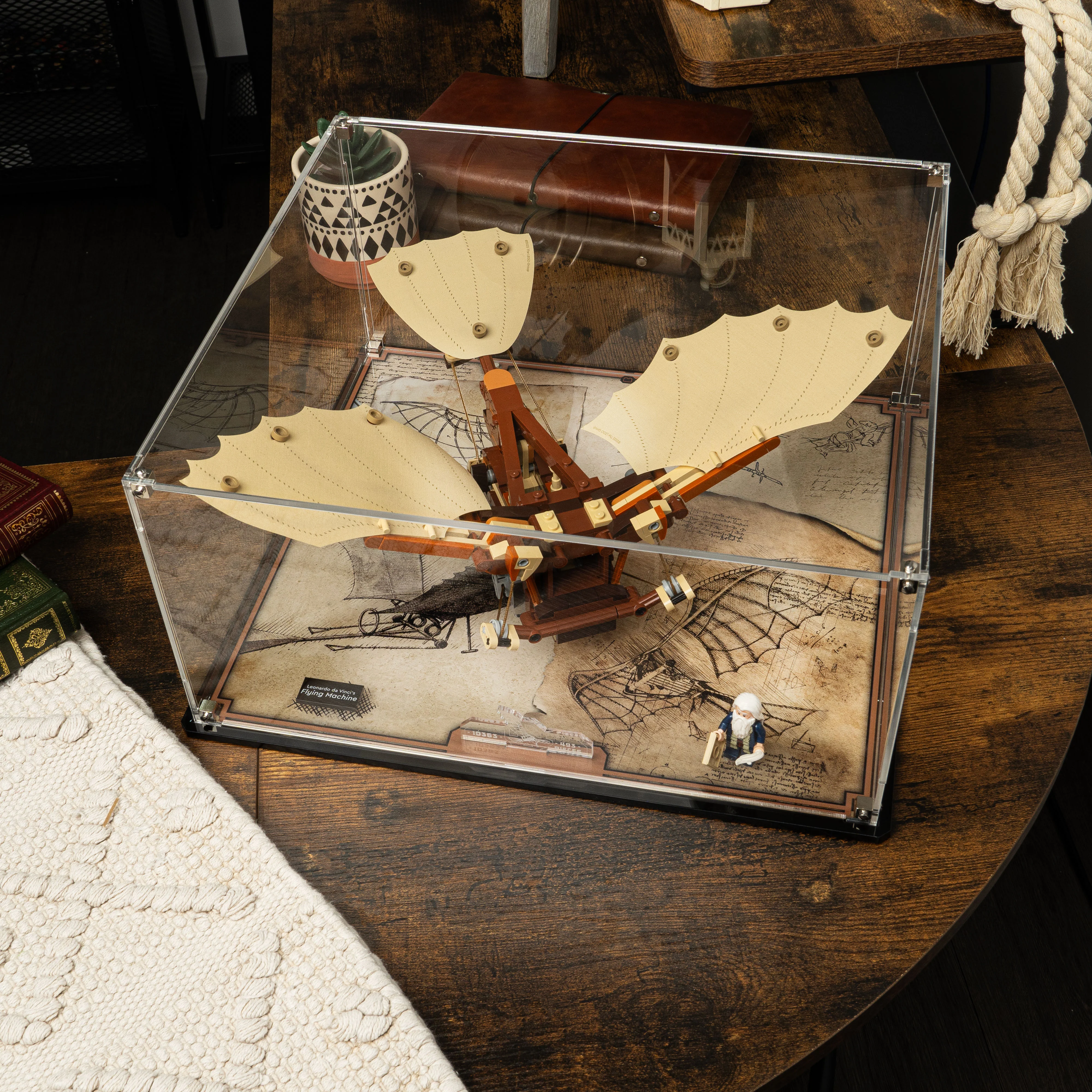 Display Case for LEGO® Icons: Leonardo da Vinci's Flying Machine (10363) - Image 4