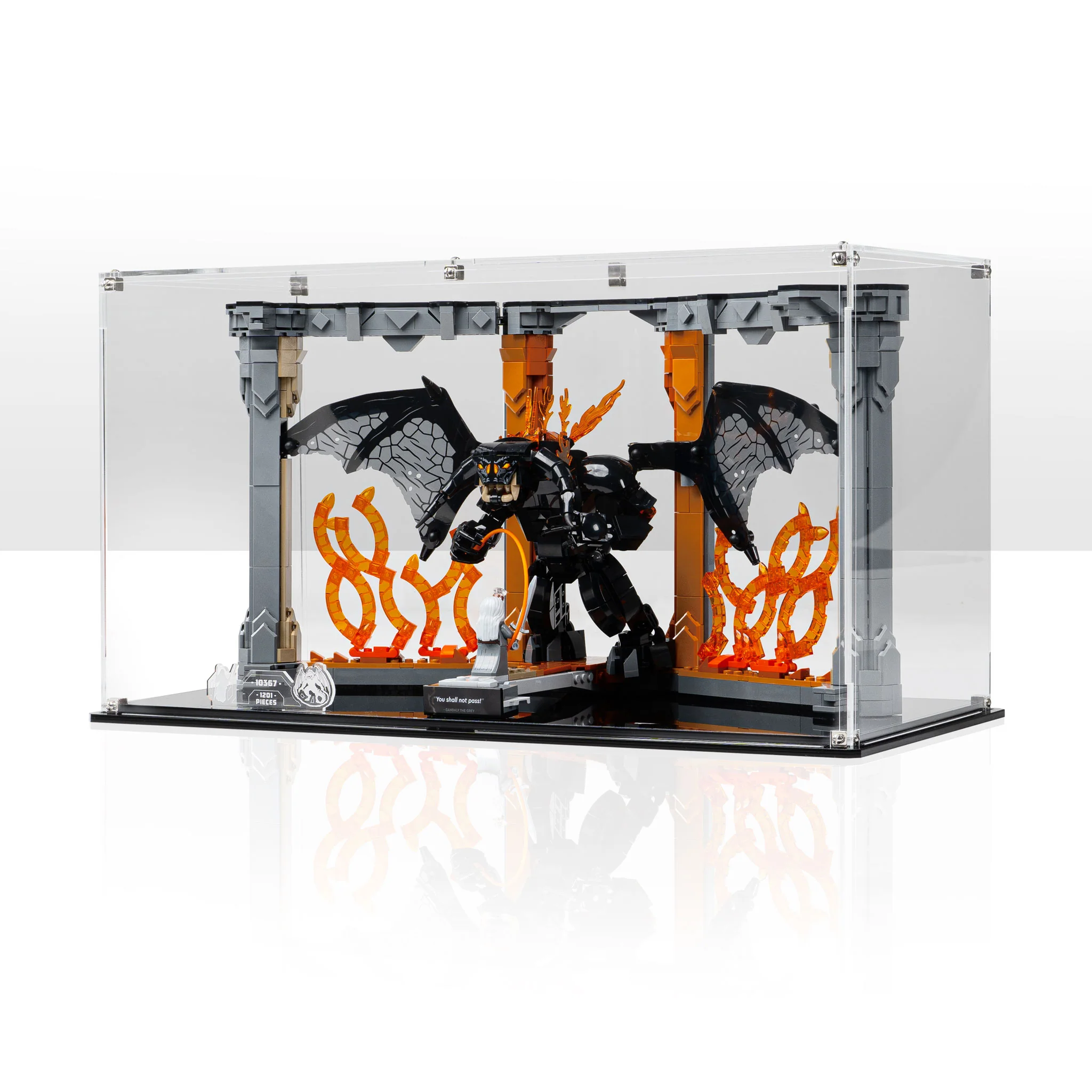 Display Case for LEGO® Icons: Lord of the Rings: Balrog™ Book Nook (10367) - Image 5