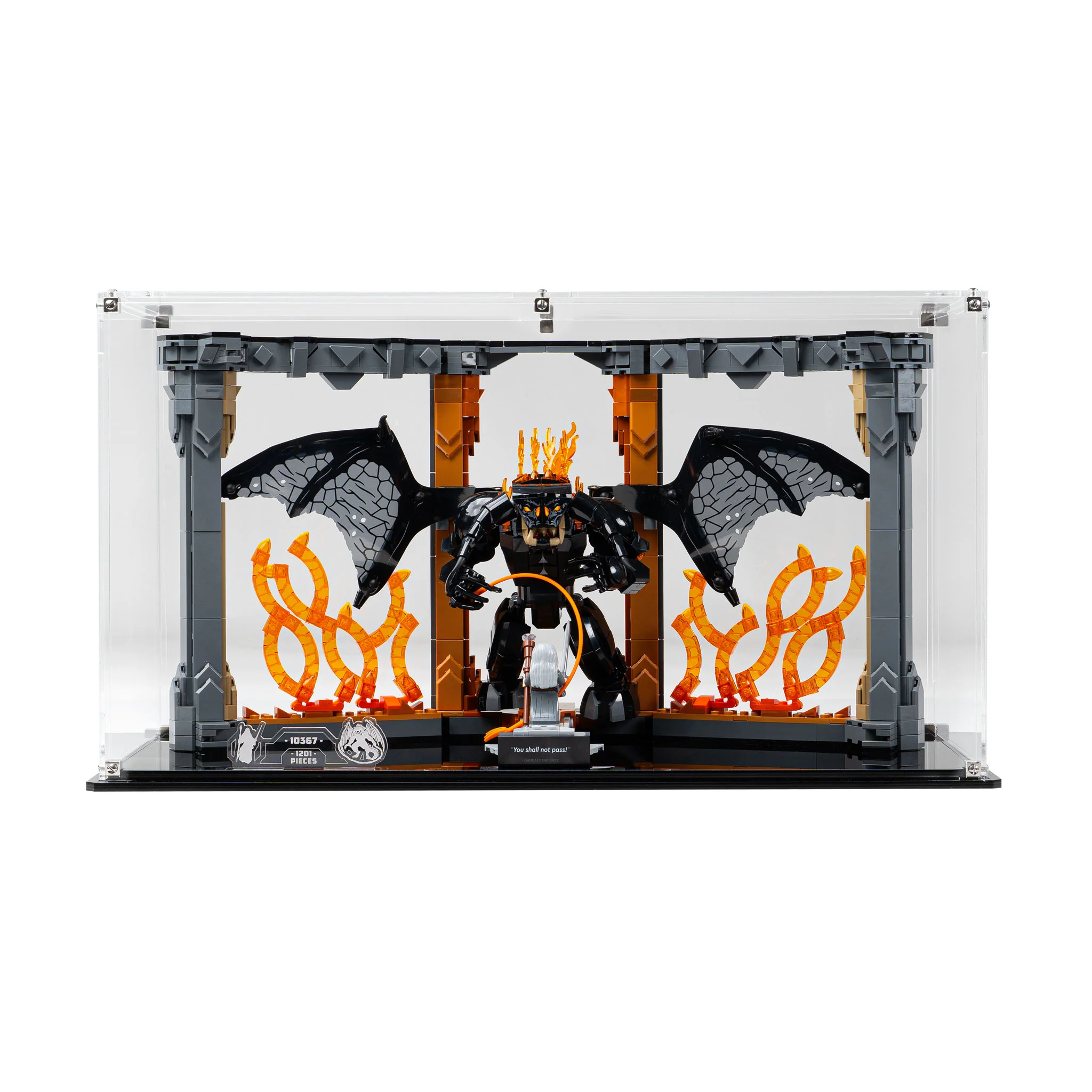 Display Case for LEGO® Icons: Lord of the Rings: Balrog™ Book Nook (10367) - Image 6