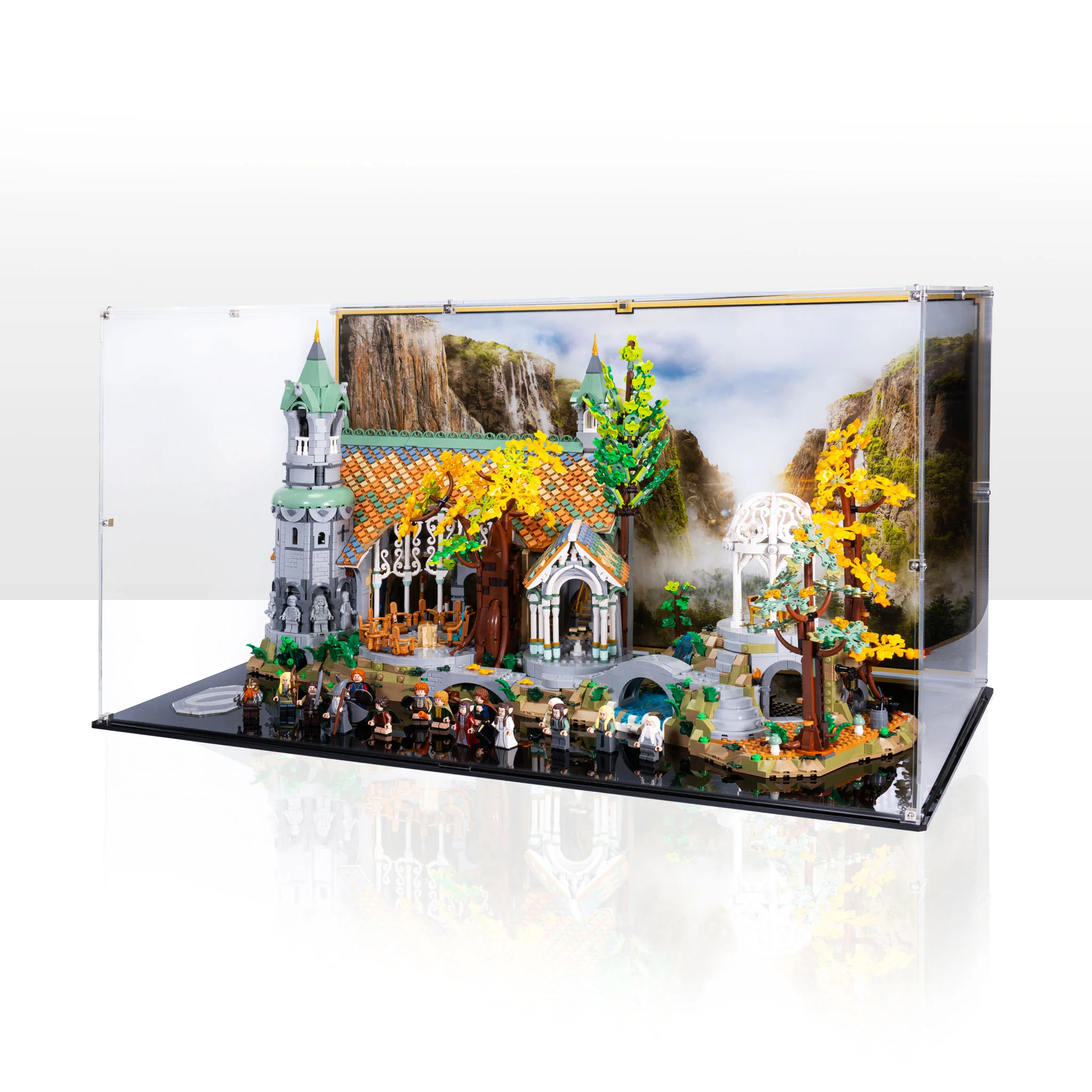 Display Case for LEGO® Icons: Lord of the Rings Rivendell™ (10316) - Image 8