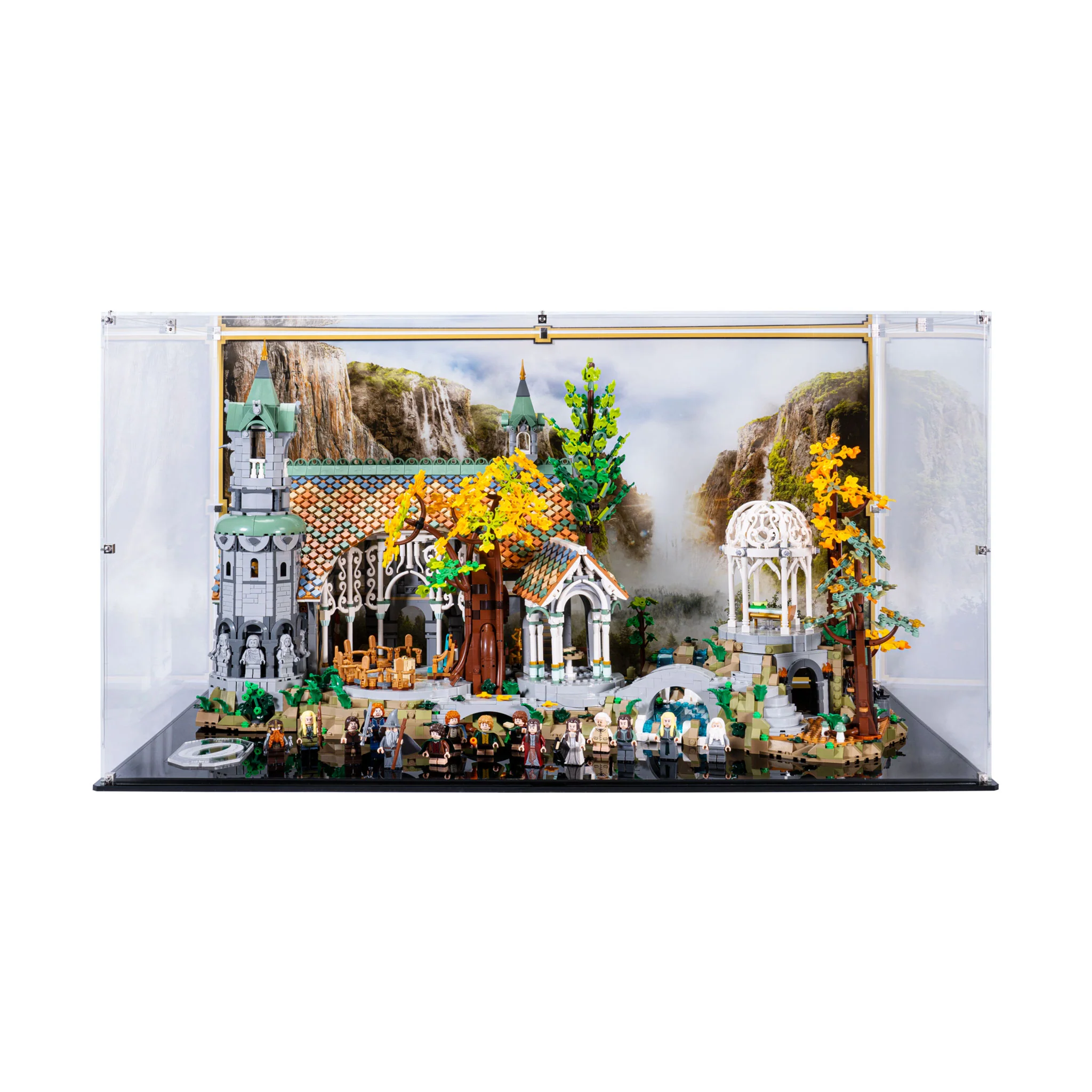 Display Case for LEGO® Icons: Lord of the Rings Rivendell™ (10316) - Image 9