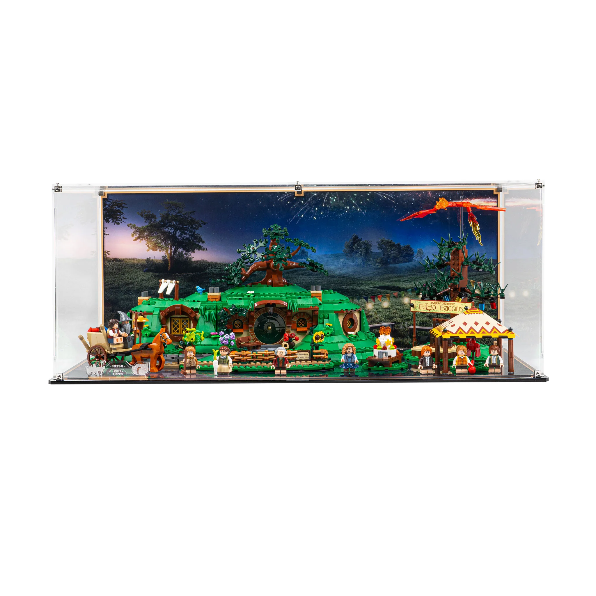 Display Case for LEGO® Icons: Lord of the Rings The Shire™ (10354) - Image 3