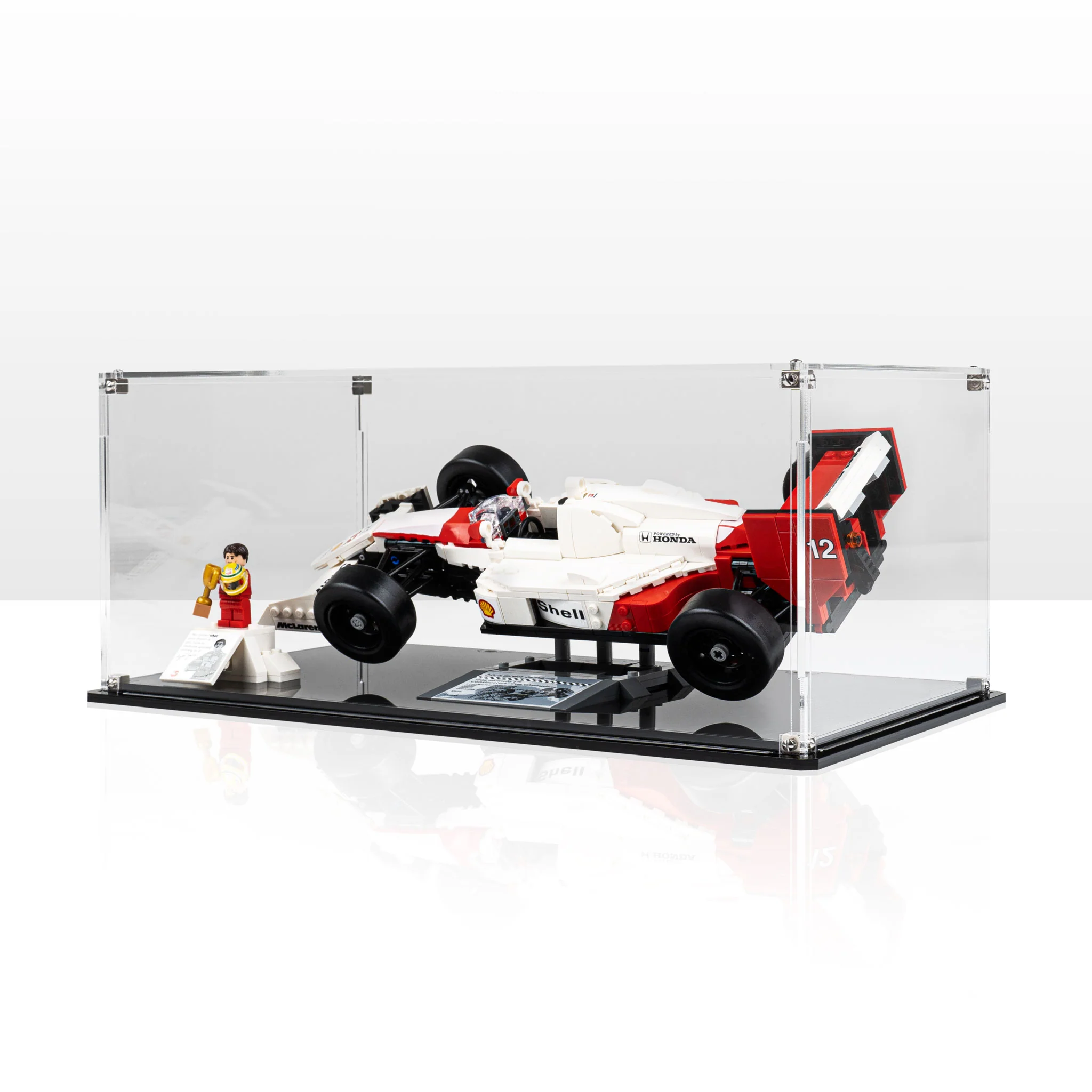 Display Case for LEGO® Icons McLaren MP4/4 & Ayrton Senna (10330) - Image 4