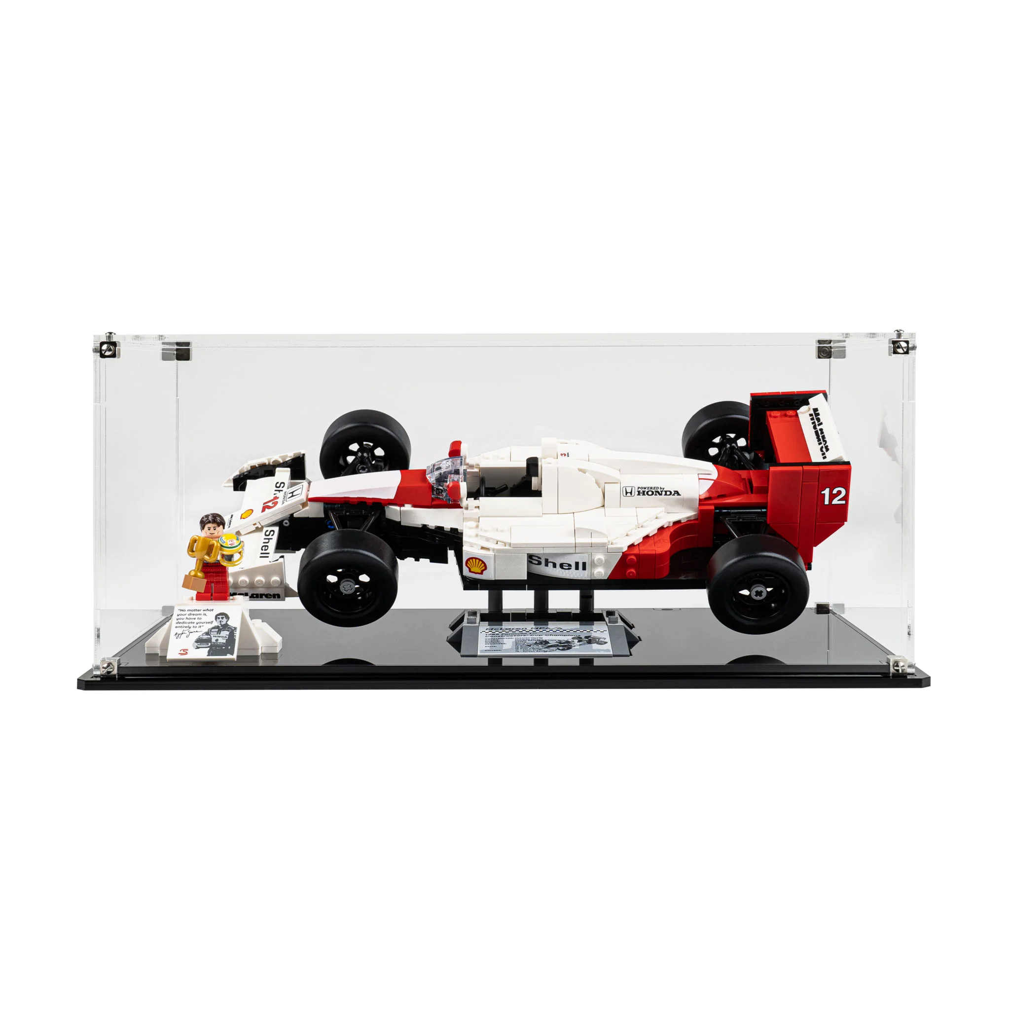 Display Case for LEGO® Icons McLaren MP4/4 & Ayrton Senna (10330) - Image 5