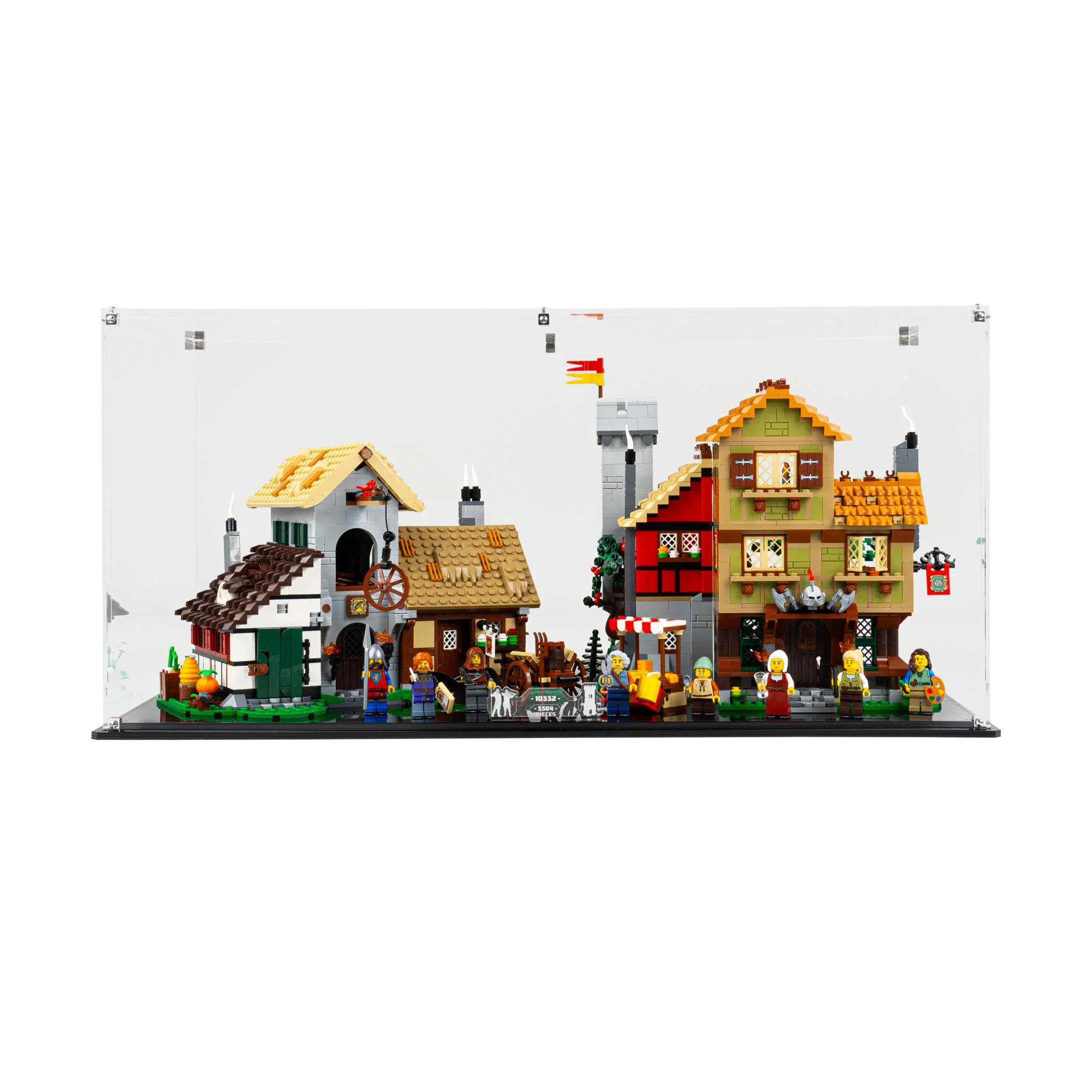 Display Case for LEGO® Icons Medieval Town Square (10332) - Image 6