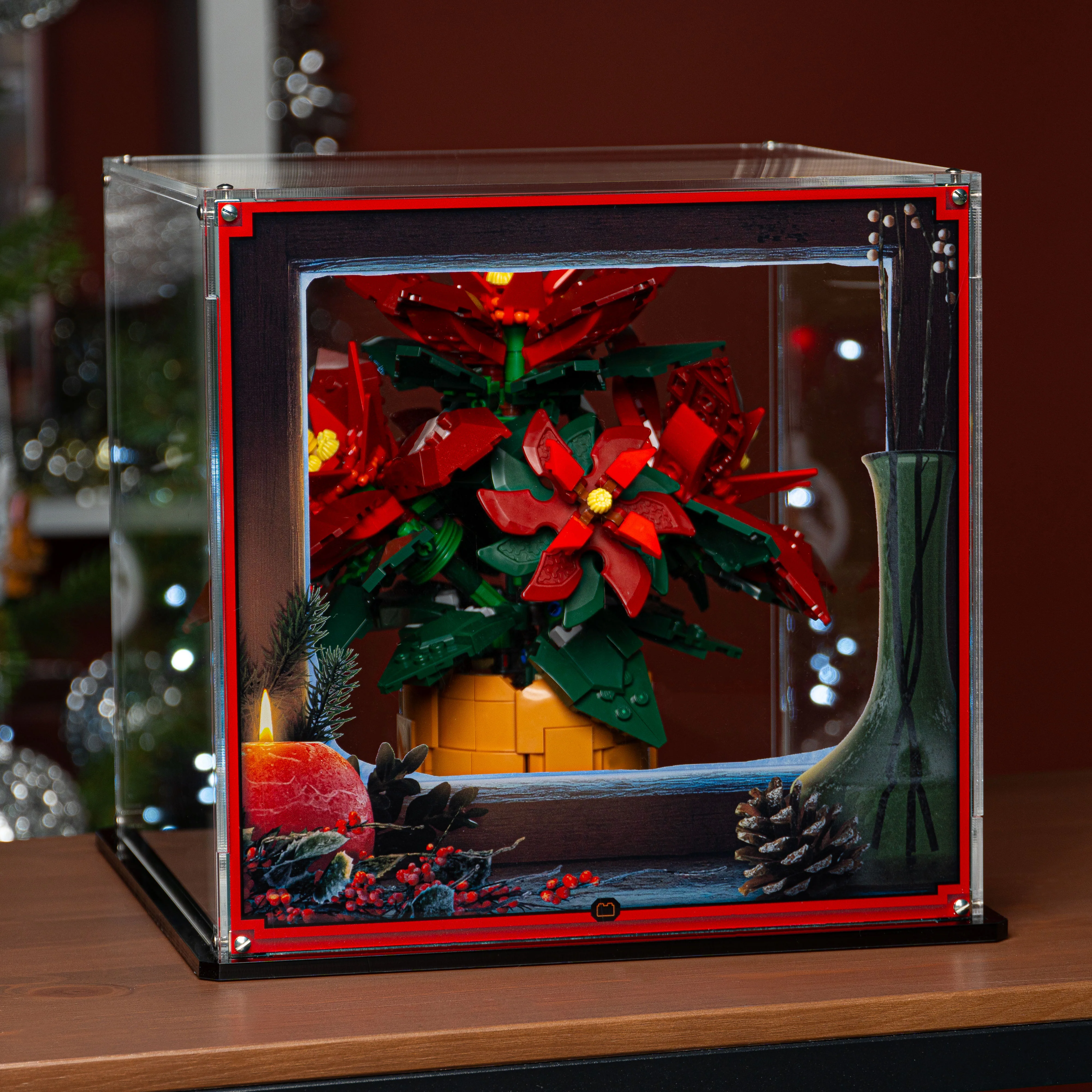 Display Case for LEGO Icons: Poinsettia (10370) - Image 12