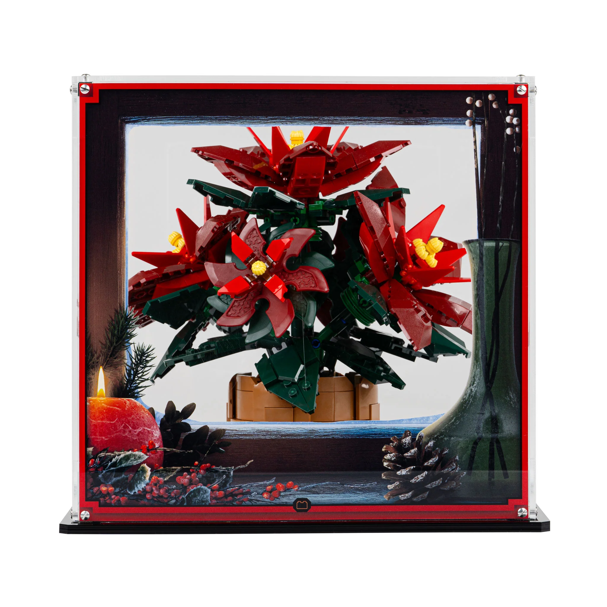 Display Case for LEGO Icons: Poinsettia (10370) - Image 2