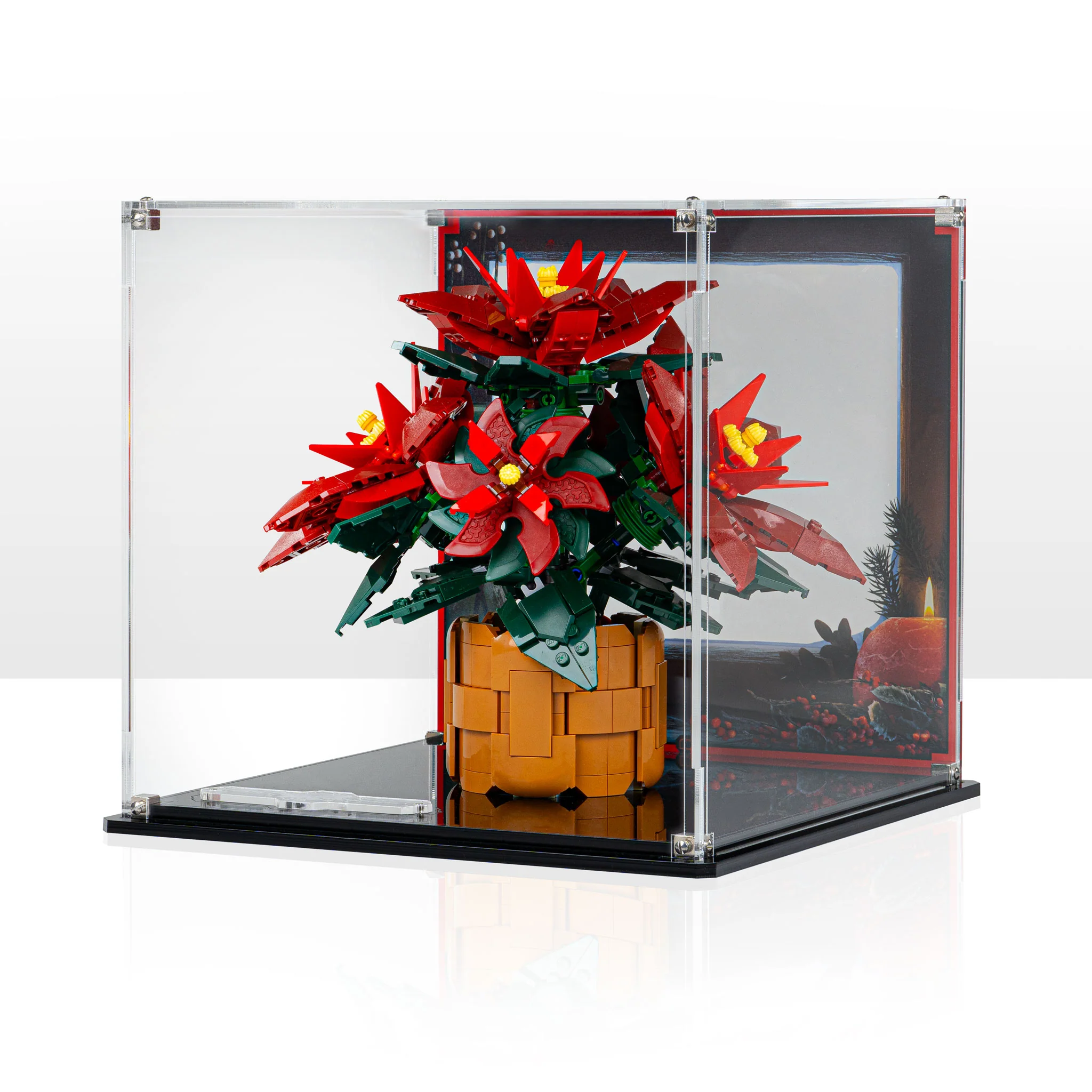 Display Case for LEGO Icons: Poinsettia (10370) - Image 4