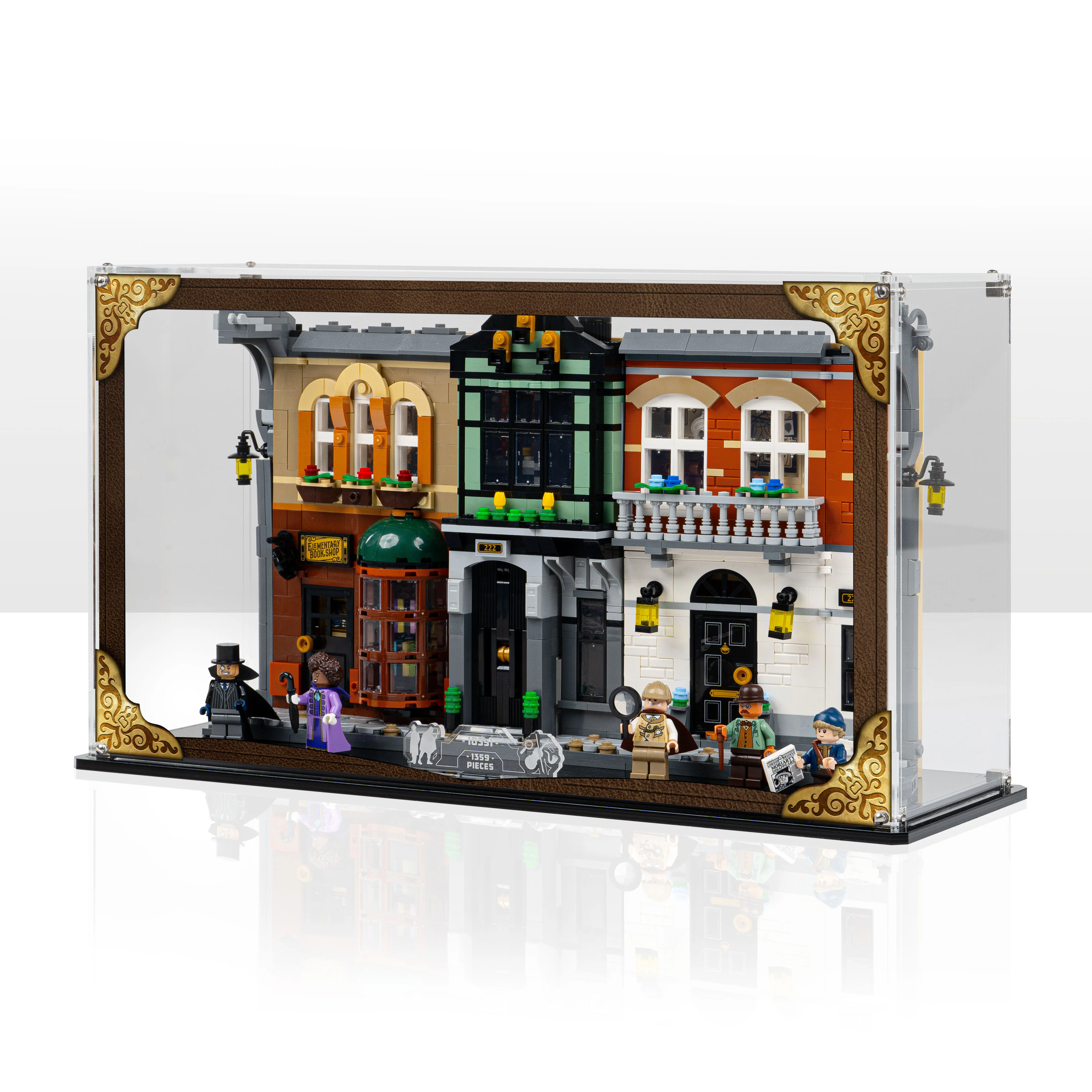 Display Case for LEGO® Icons: Sherlock Holmes Book Nook (10351) - Image 12