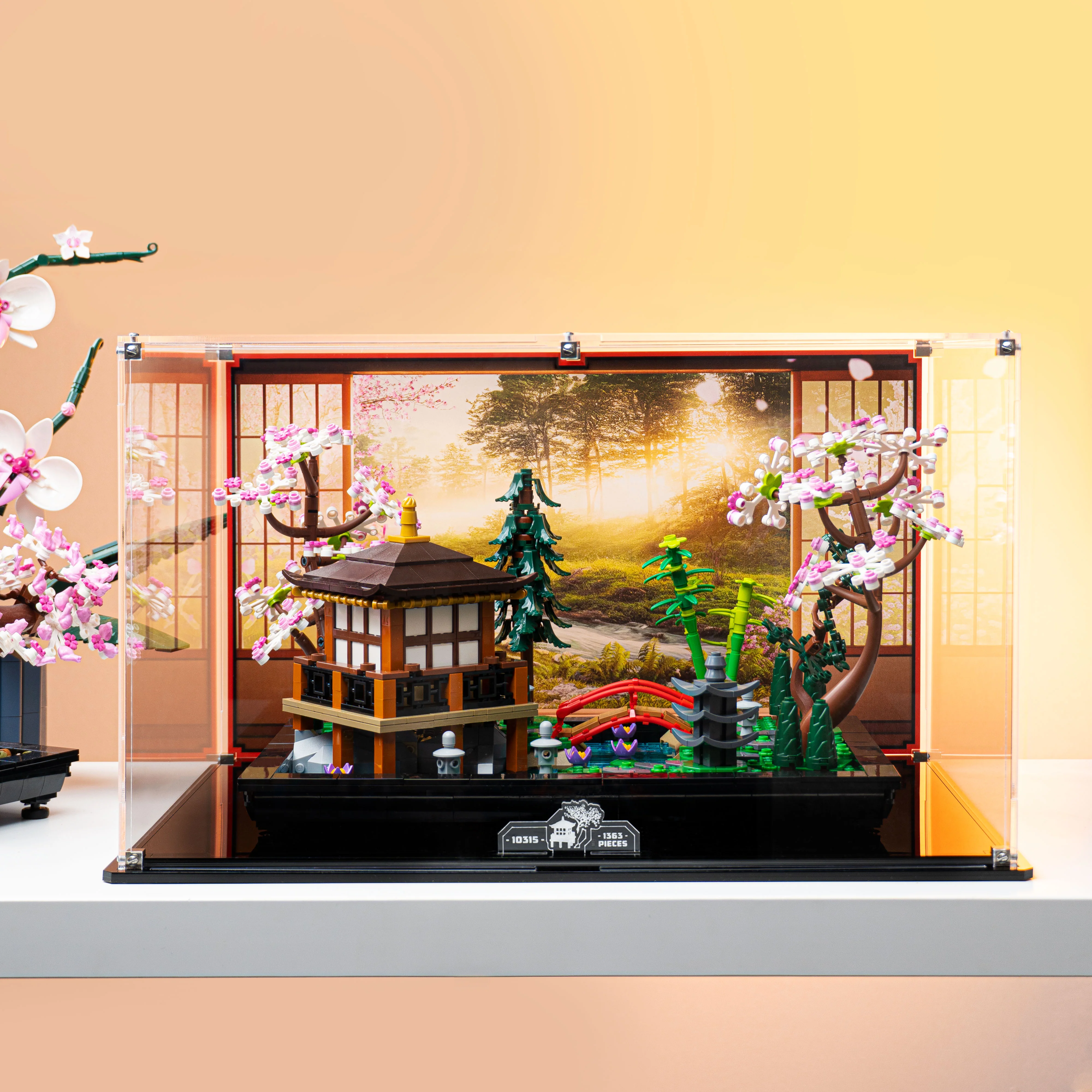 Display Case for LEGO® Icons: Tranquil Garden (10315) - Image 12
