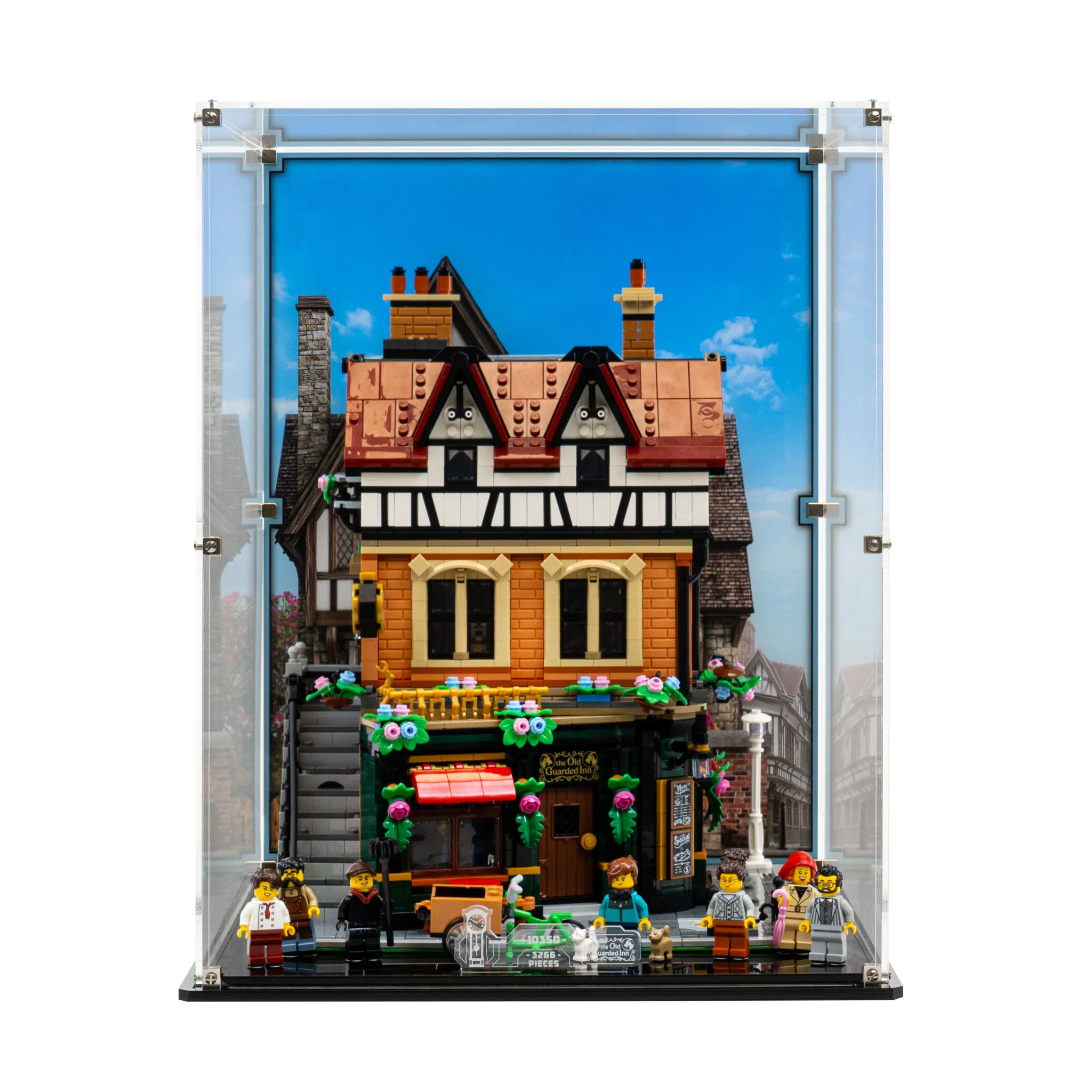 Display Case for LEGO® Icons: Tudor Corner (10350) - Image 3