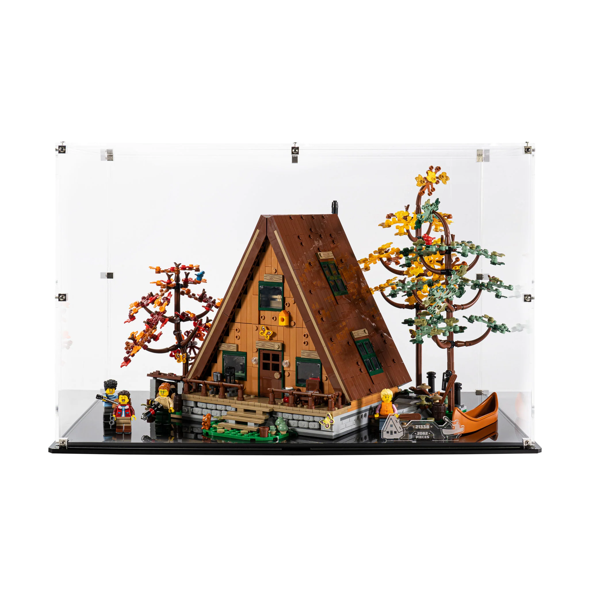 Display Case for LEGO® Ideas: A-Frame Cabin (21338) - Image 4
