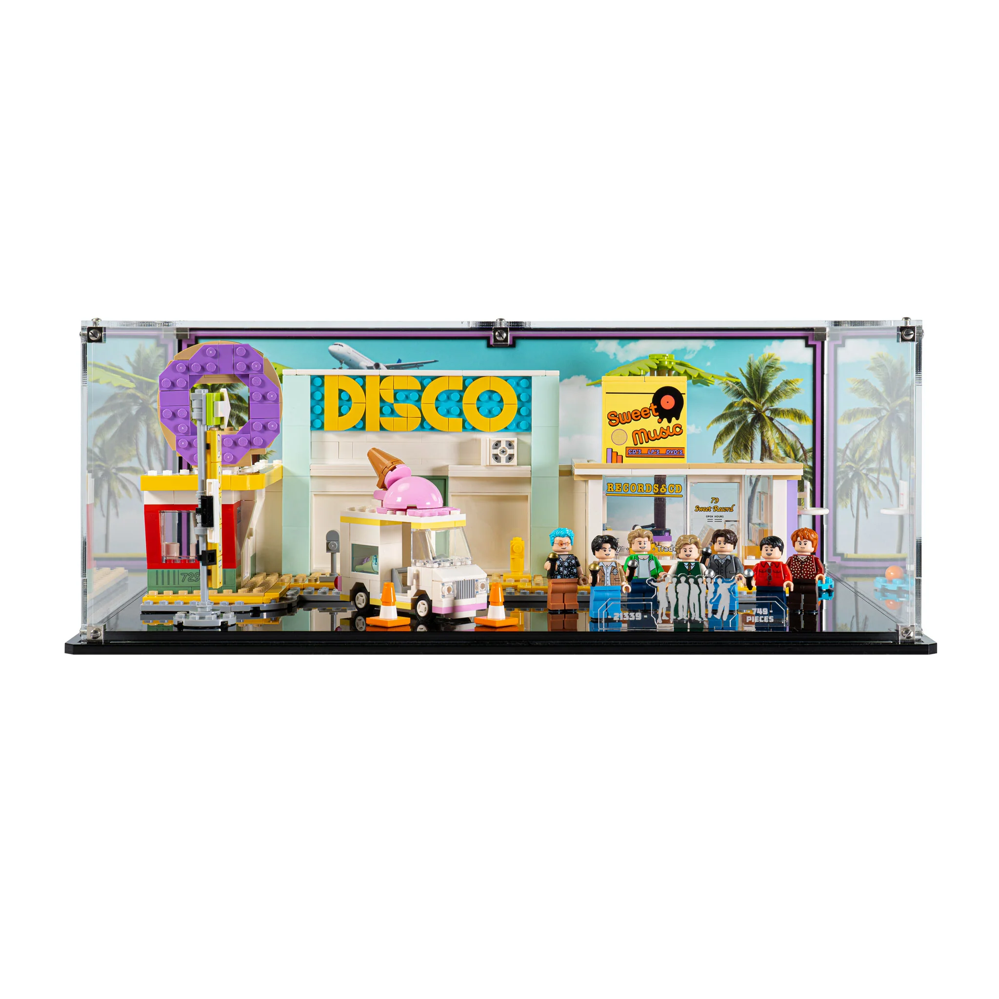 Display Case for LEGO® Ideas: BTS Dynamite (21339) - Image 2