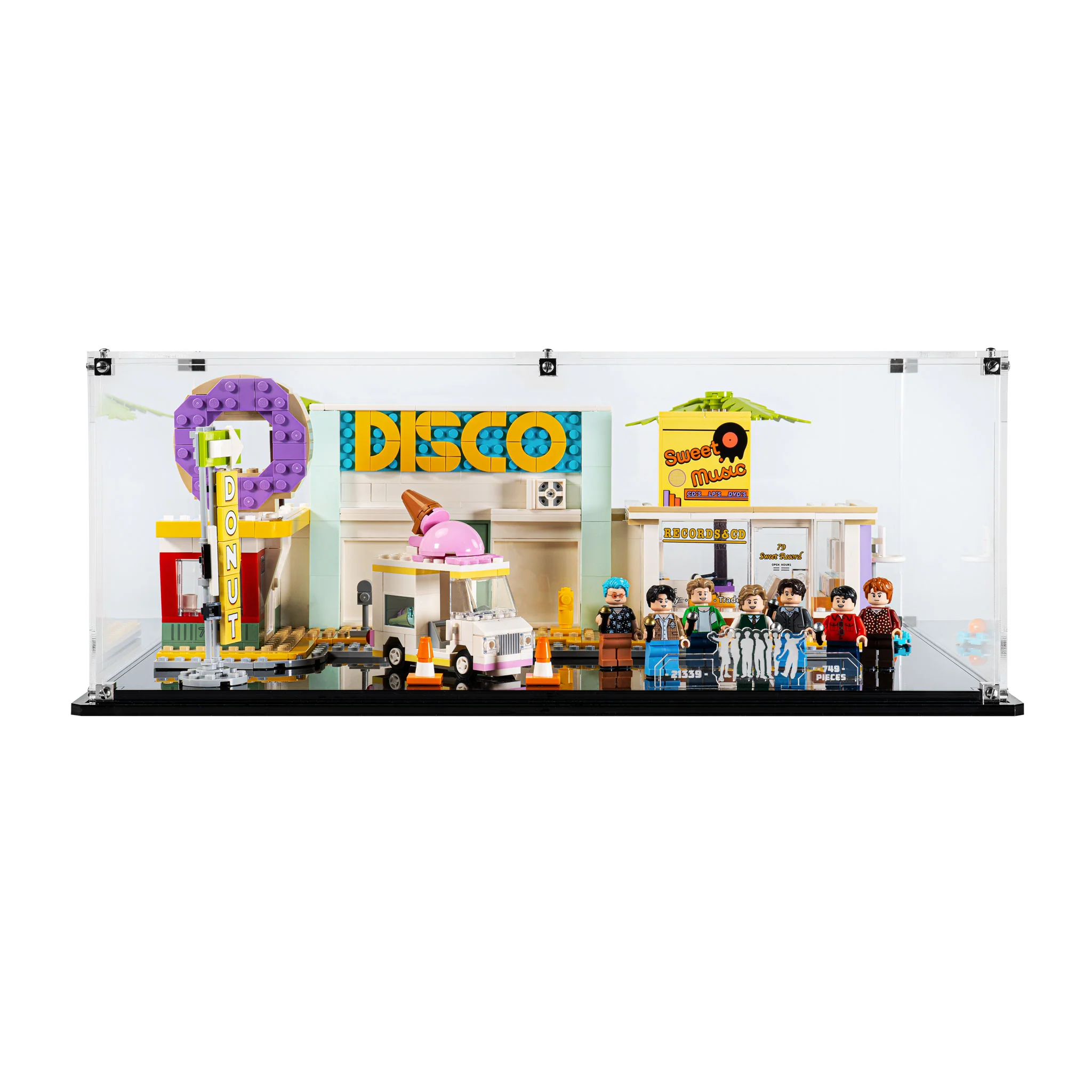 Display Case for LEGO® Ideas: BTS Dynamite (21339) - Image 6