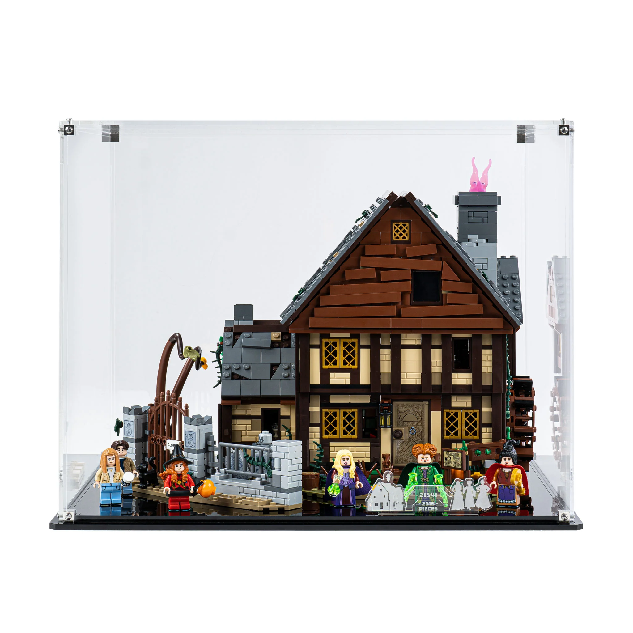 Display Case for LEGO® Ideas Disney Hocus Pocus: Sanderson Sisters' Cottage (21341) - Image 10