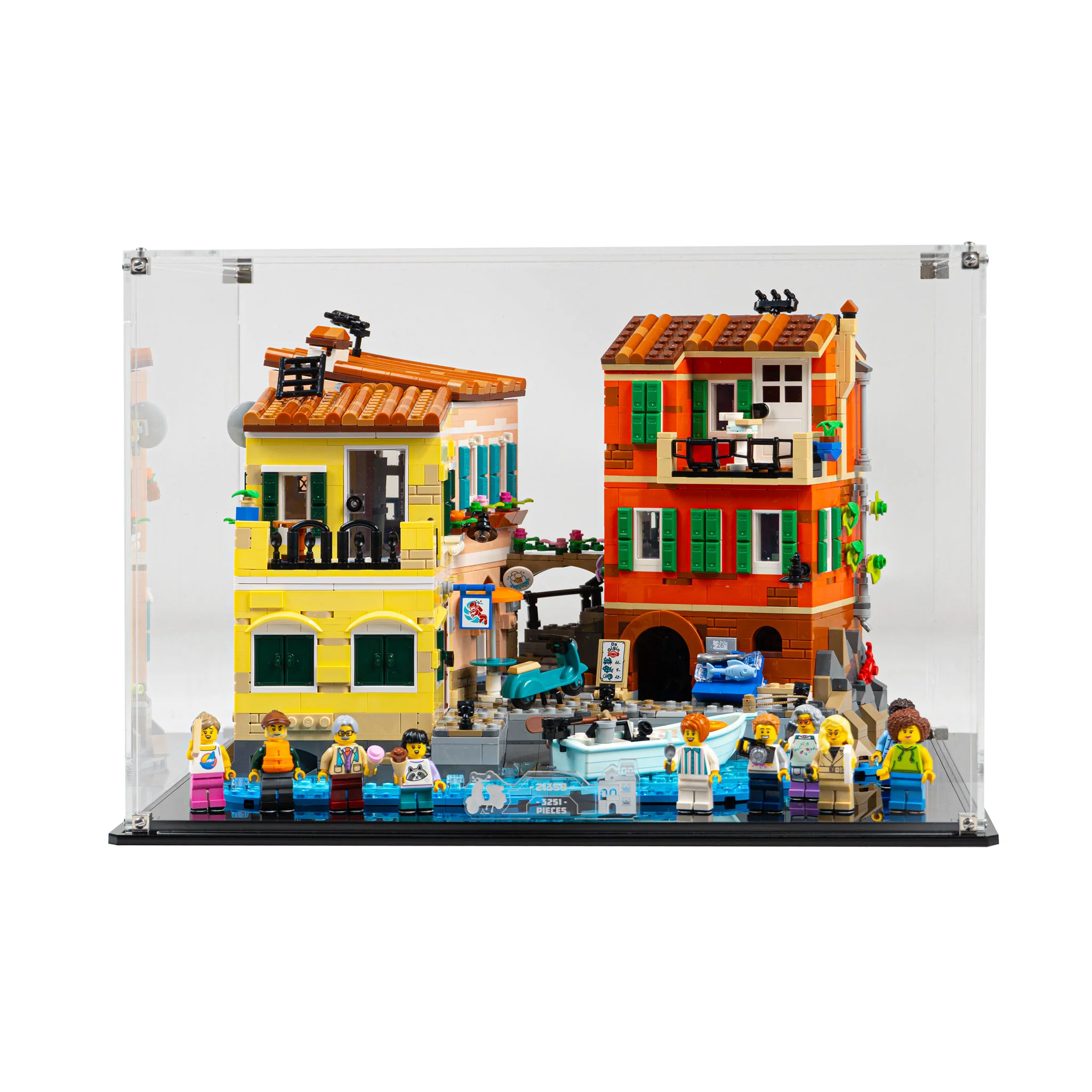 Display Case for LEGO® Ideas: Italian Riviera (21359) - Image 11