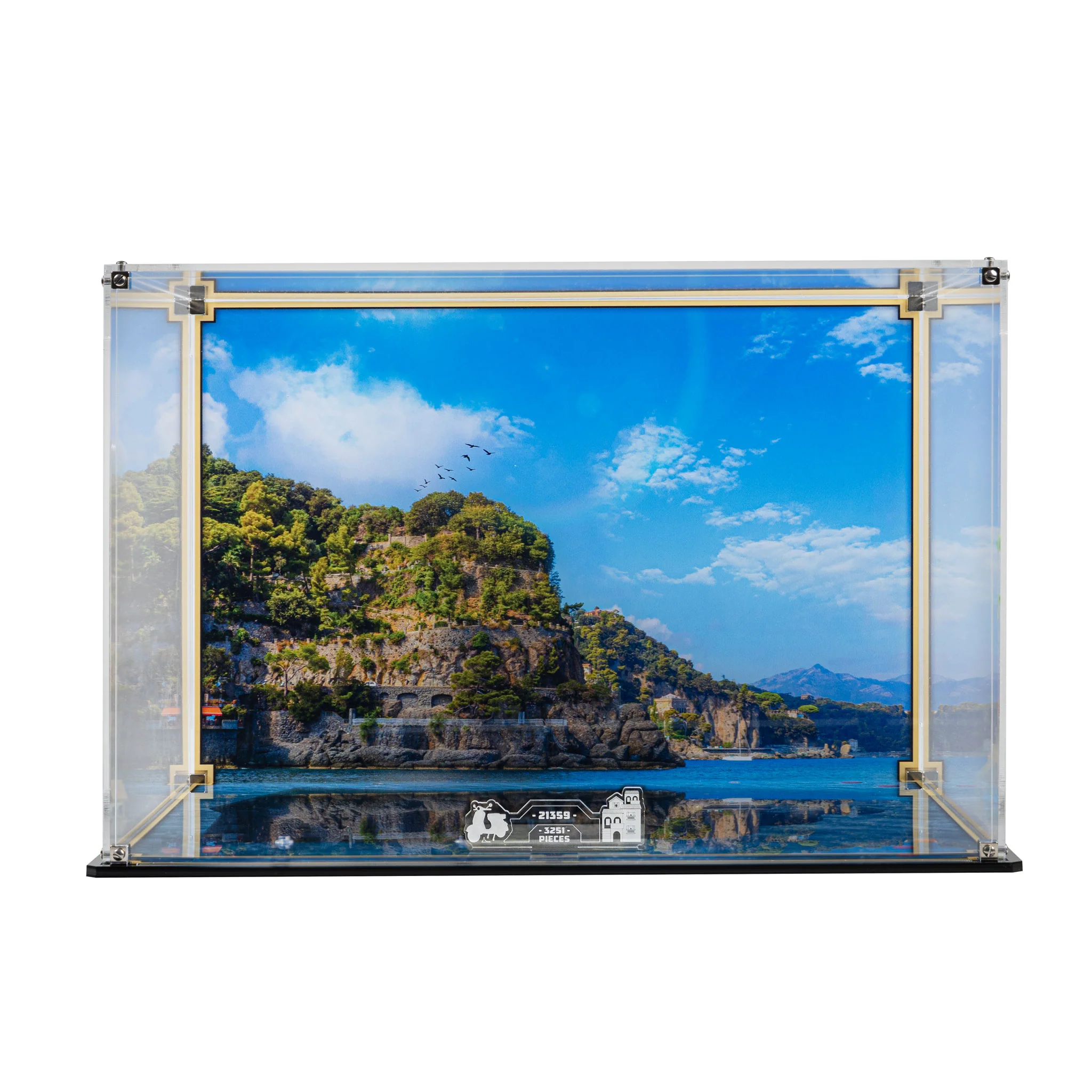 Display Case for LEGO® Ideas: Italian Riviera (21359) - Image 4
