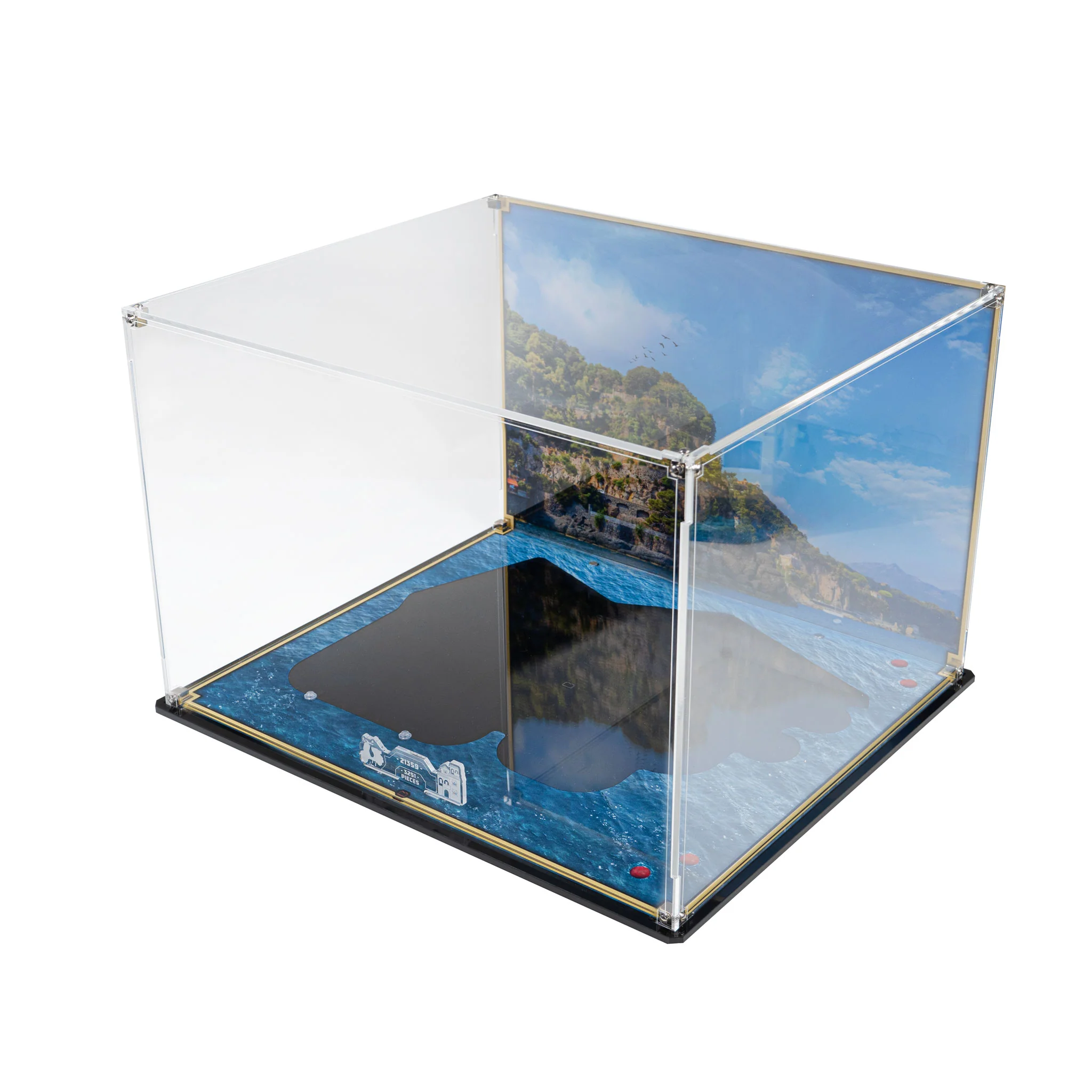 Display Case for LEGO® Ideas: Italian Riviera (21359) - Image 5
