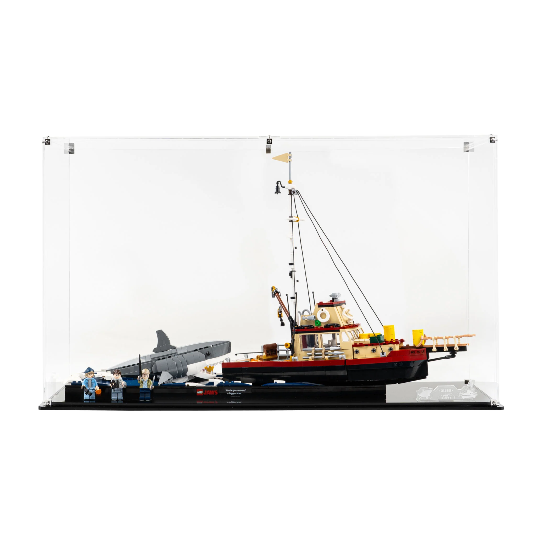 Display Case for LEGO® Ideas Jaws (21350) - Image 10