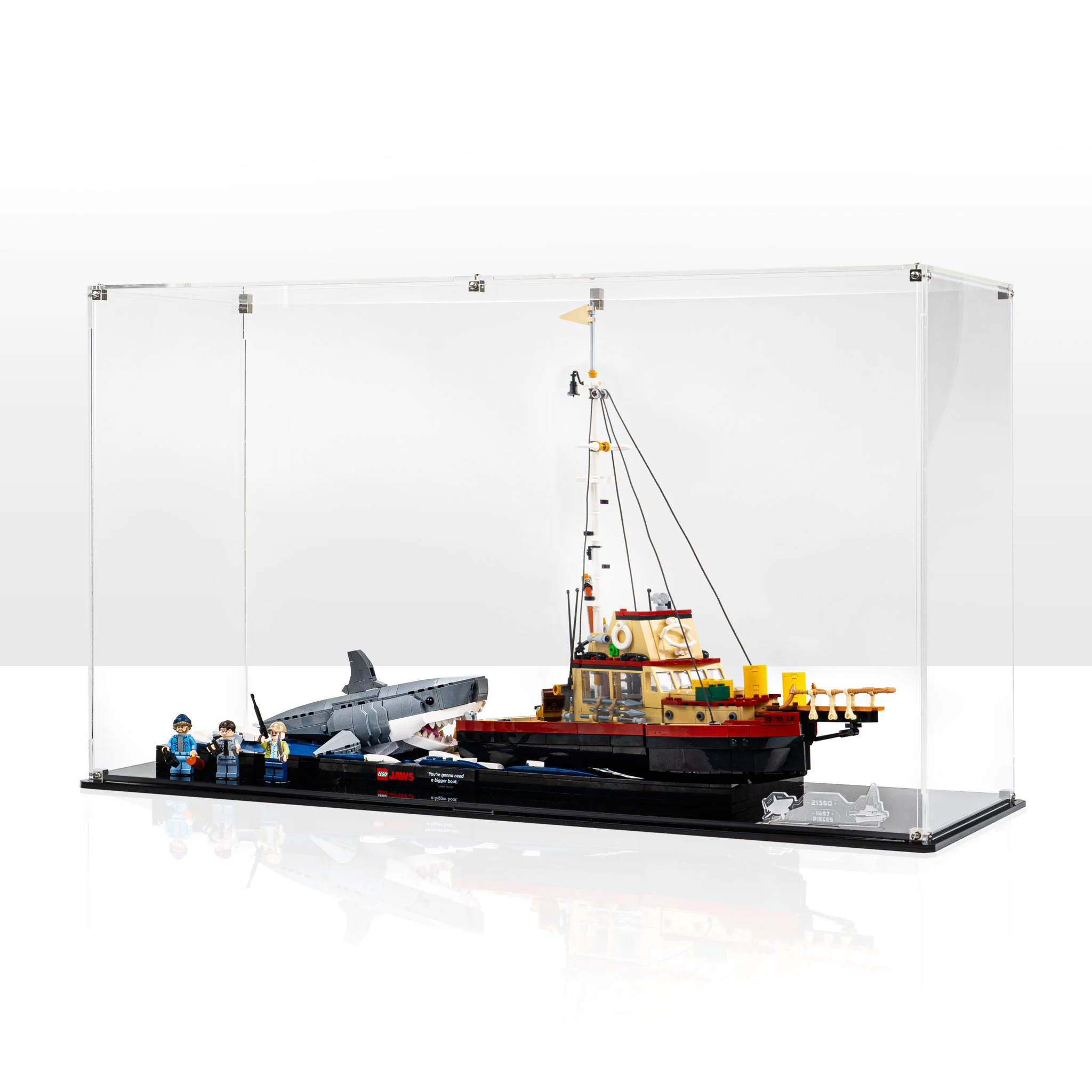 Display Case for LEGO® Ideas Jaws (21350) - Image 7