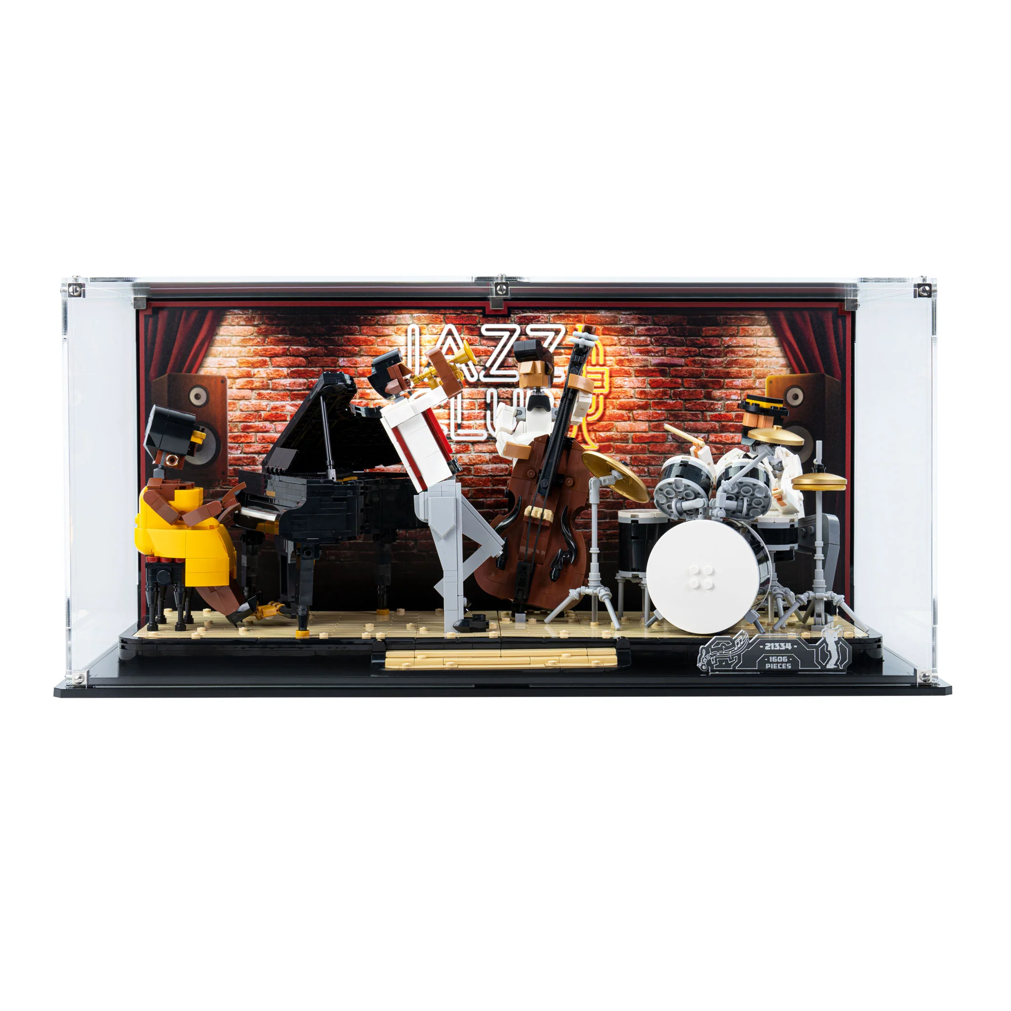 Display Case for LEGO® Ideas® Jazz Quartet (21334) - Image 2