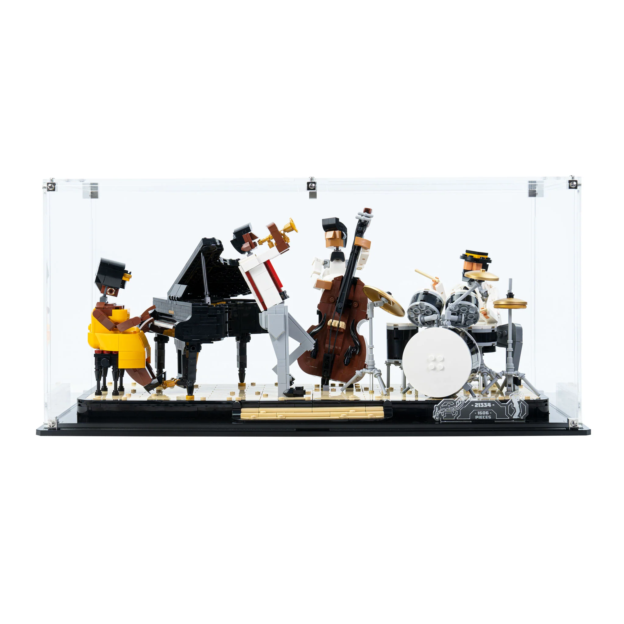 Display Case for LEGO® Ideas® Jazz Quartet (21334) - Image 5