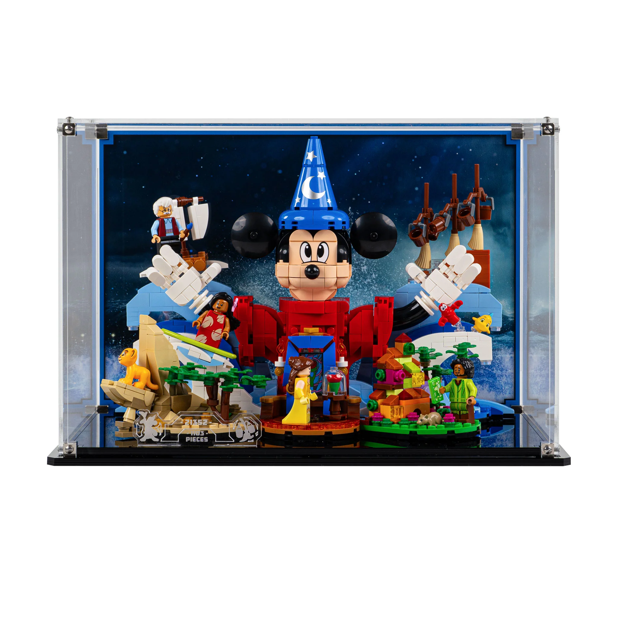 Display Case for LEGO Ideas: Magic of Disney (21352) - Image 2