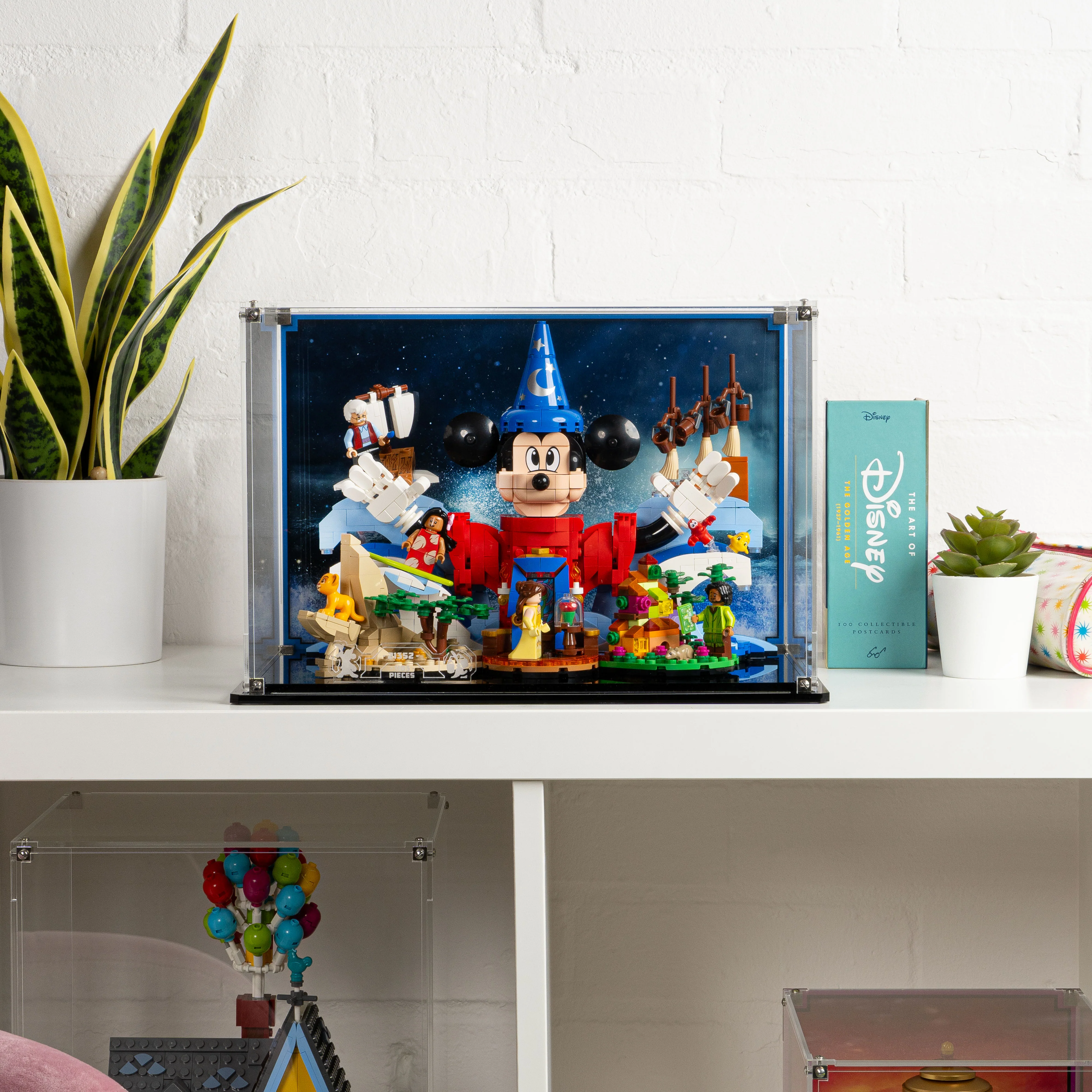 Display Case for LEGO Ideas: Magic of Disney (21352) - Image 7