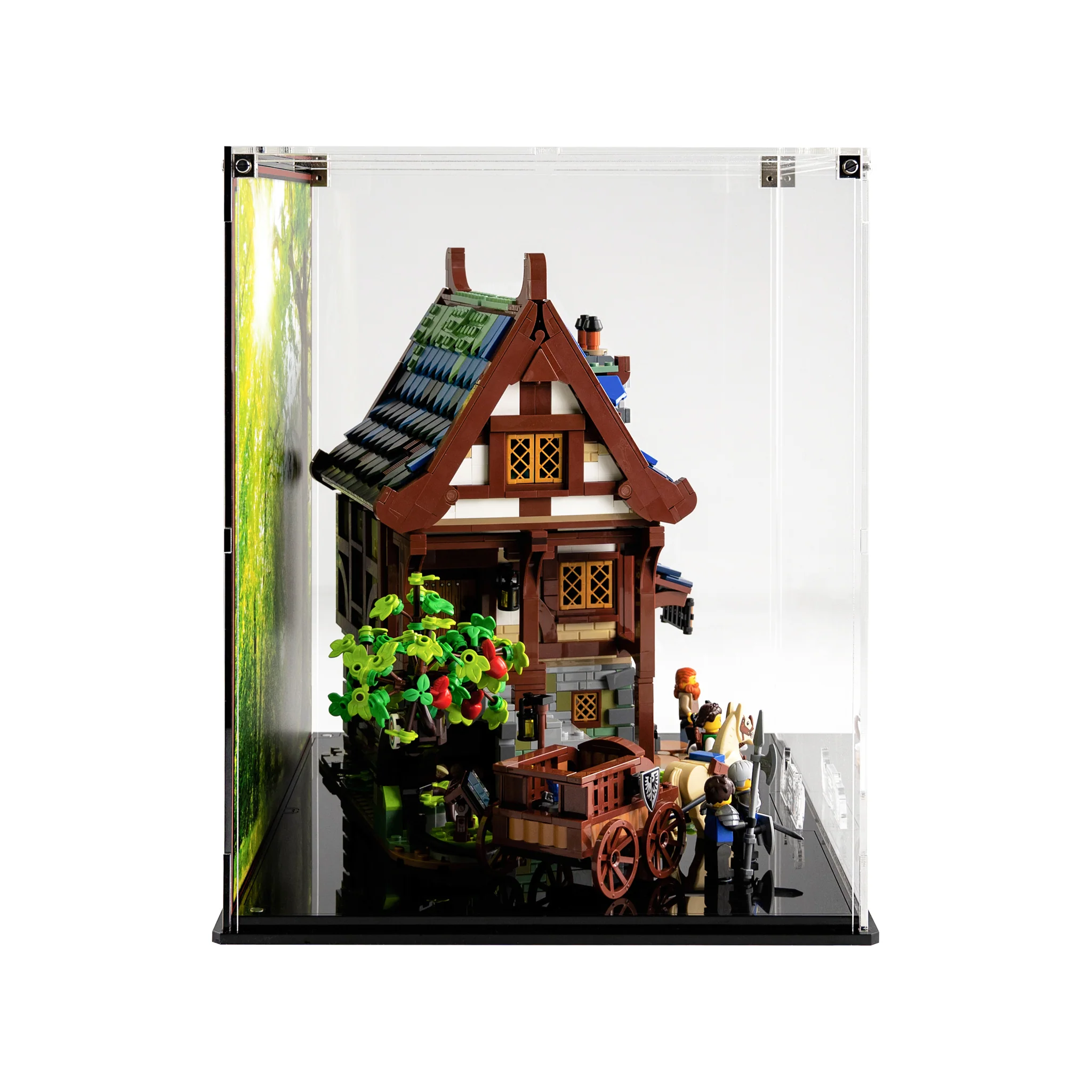 Display Case for LEGO® Ideas: Medieval Blacksmith (21325) - Image 3