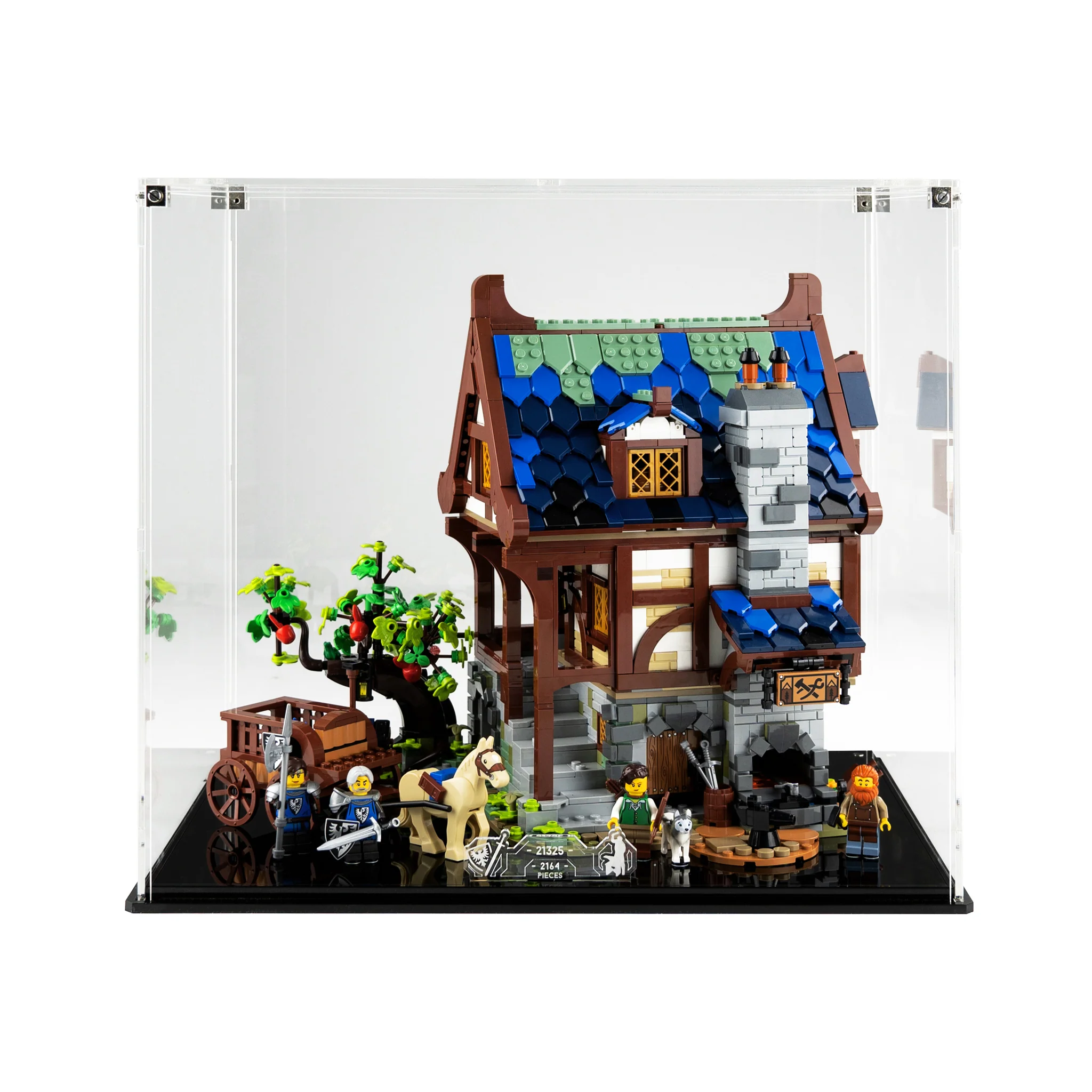 Display Case for LEGO® Ideas: Medieval Blacksmith (21325) - Image 5