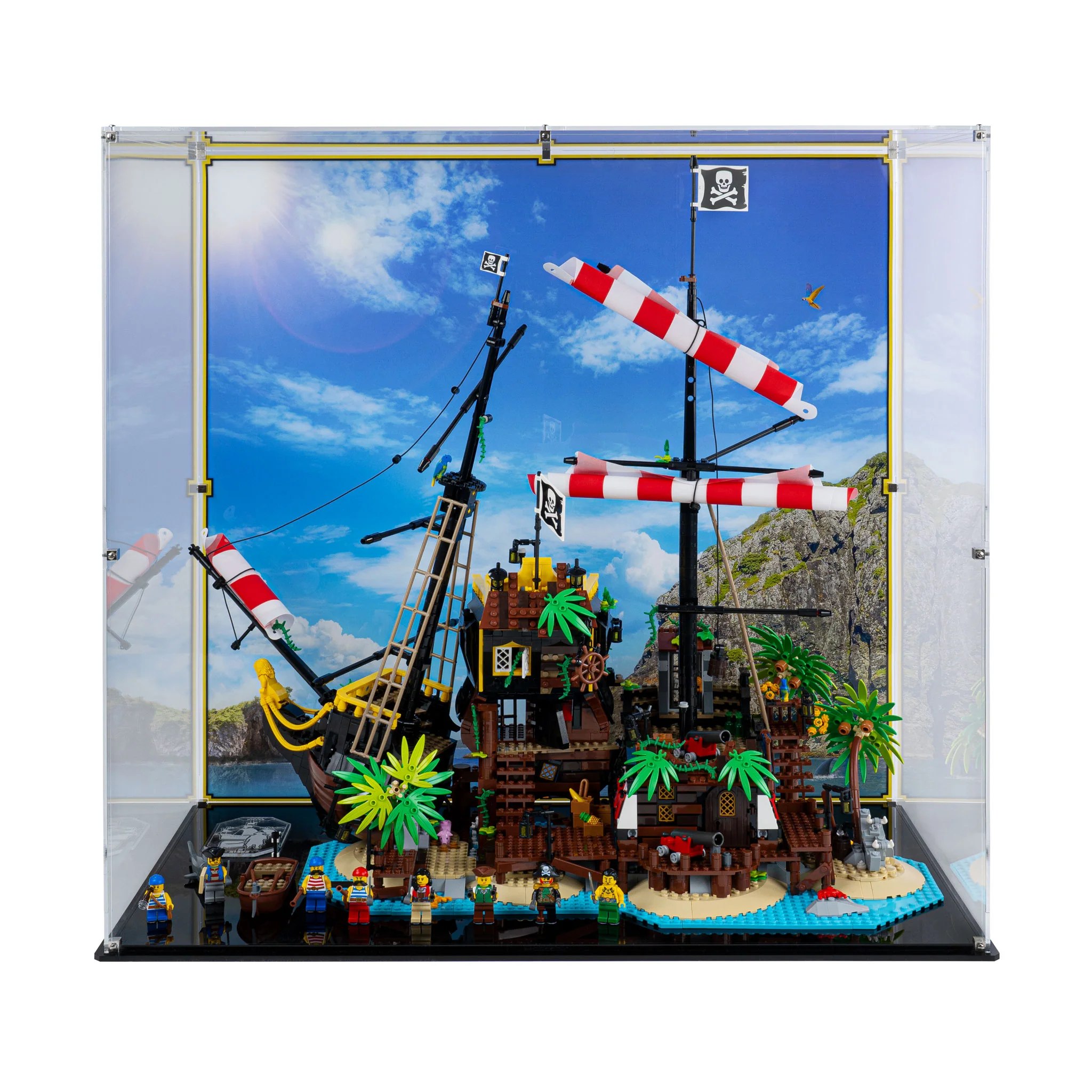 Display Case for LEGO® Ideas Pirates of Barracuda Bay (21322) - Image 2