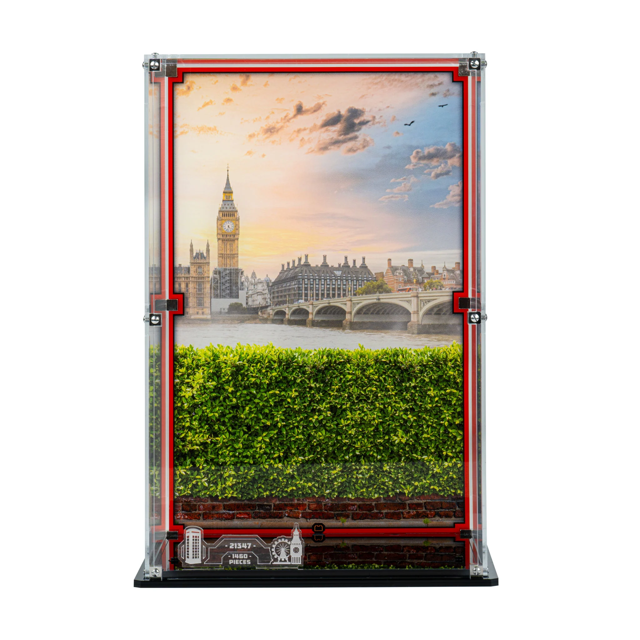 Display Case for LEGO® Ideas Red London Telephone Box (21347) - Image 3