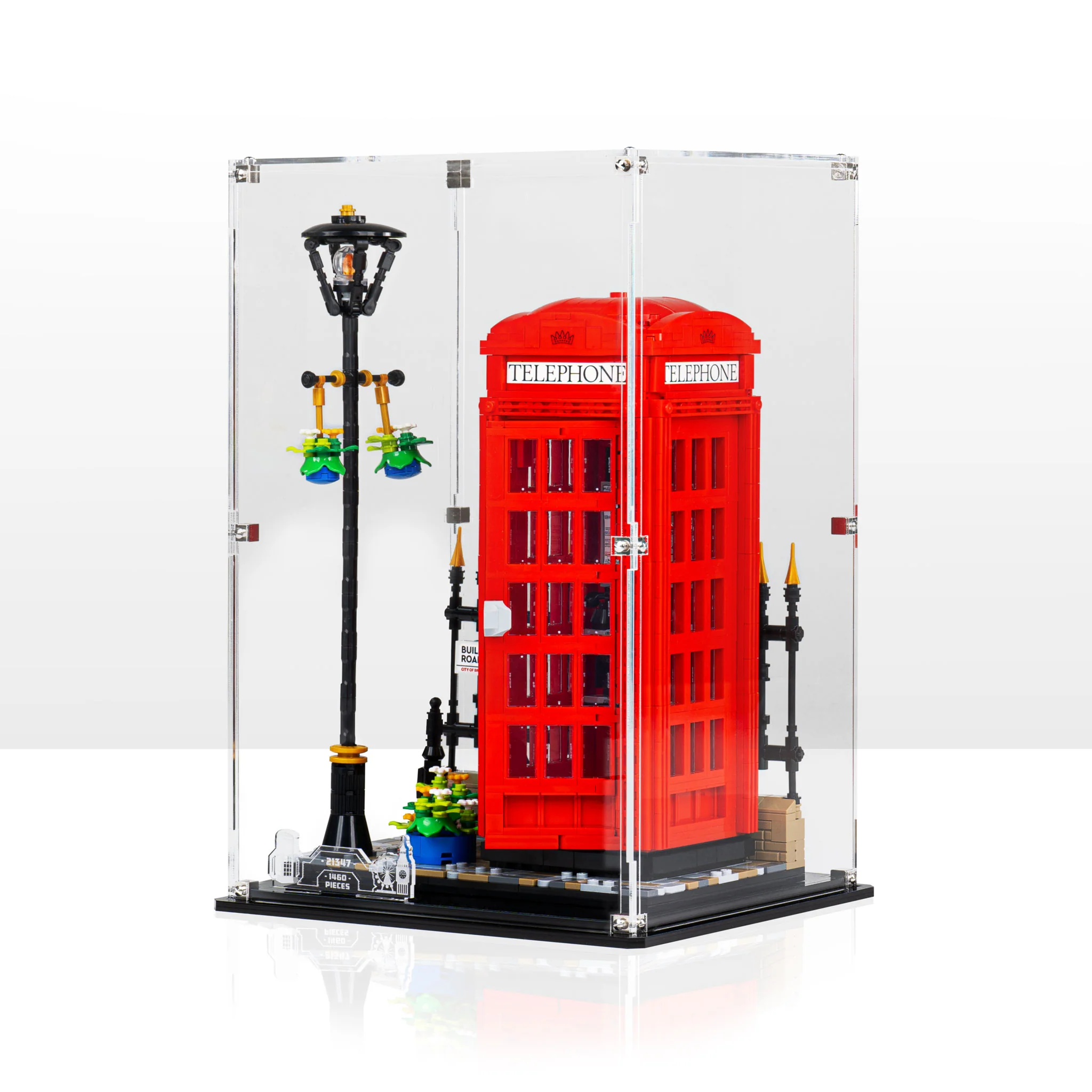 Display Case for LEGO® Ideas Red London Telephone Box (21347) - Image 8