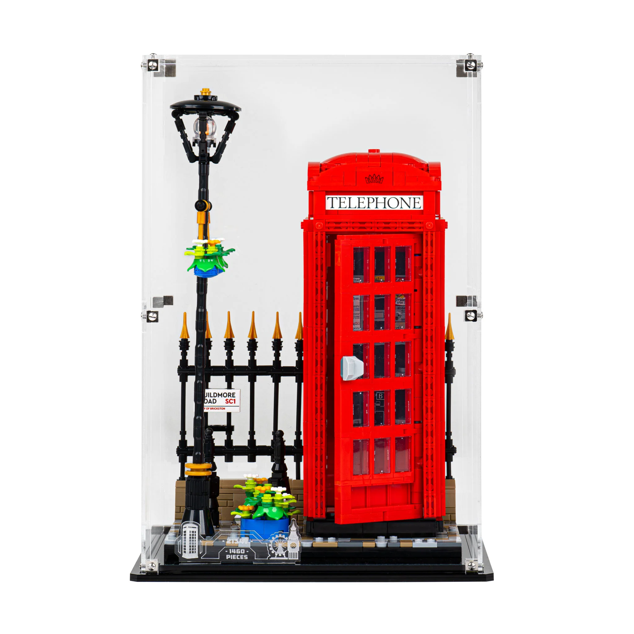 Display Case for LEGO® Ideas Red London Telephone Box (21347) - Image 9