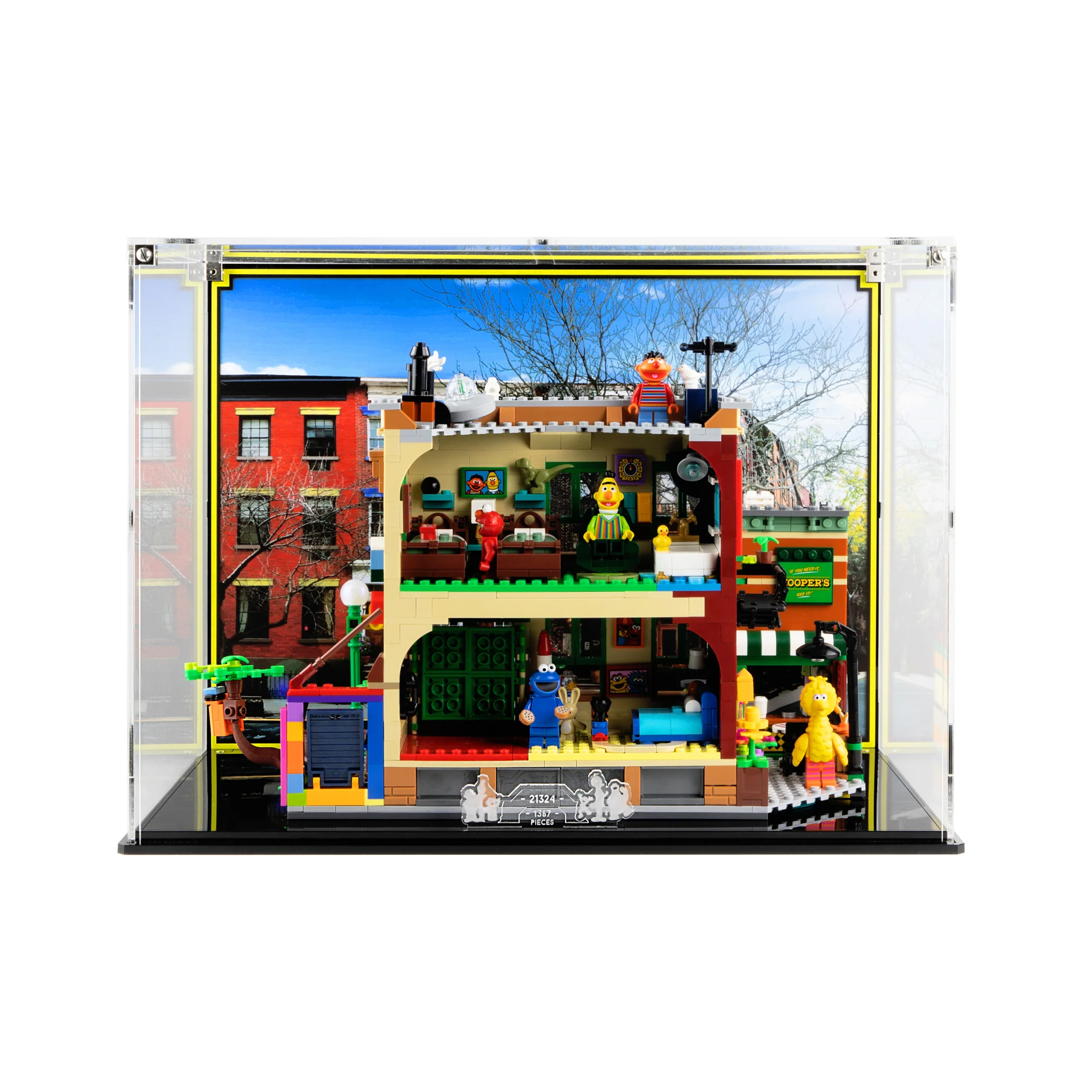 Display Case for LEGO® Ideas: 123 Sesame Street (21324) - Image 3