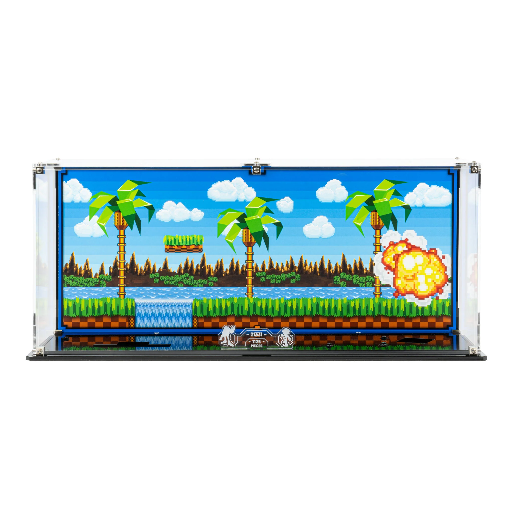 Display Case for LEGO® IDEAS: Sonic the Hedgehog™ – Green Hill Zone (21331) - Image 3