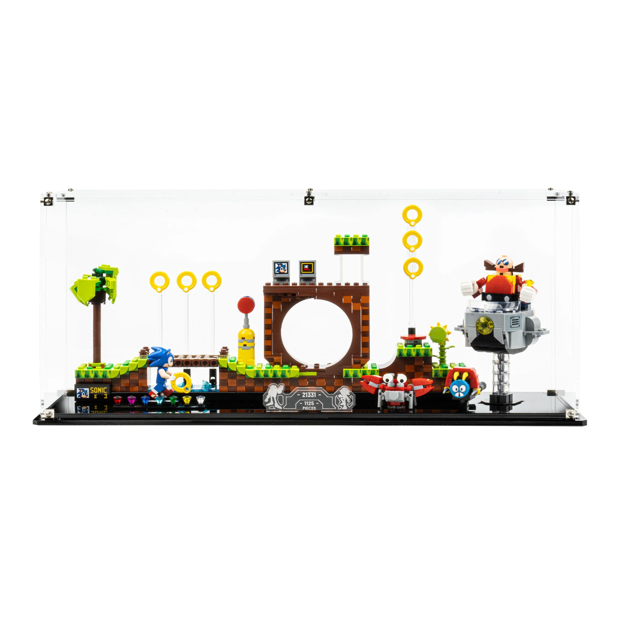 Display Case for LEGO® IDEAS: Sonic the Hedgehog™ – Green Hill Zone (21331) - Image 5