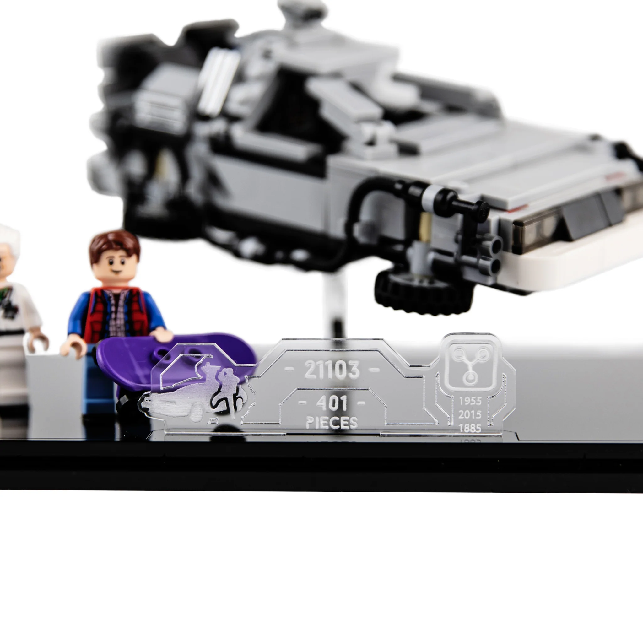 Display Case for LEGO® Ideas: The DeLorean (21103) - Image 11