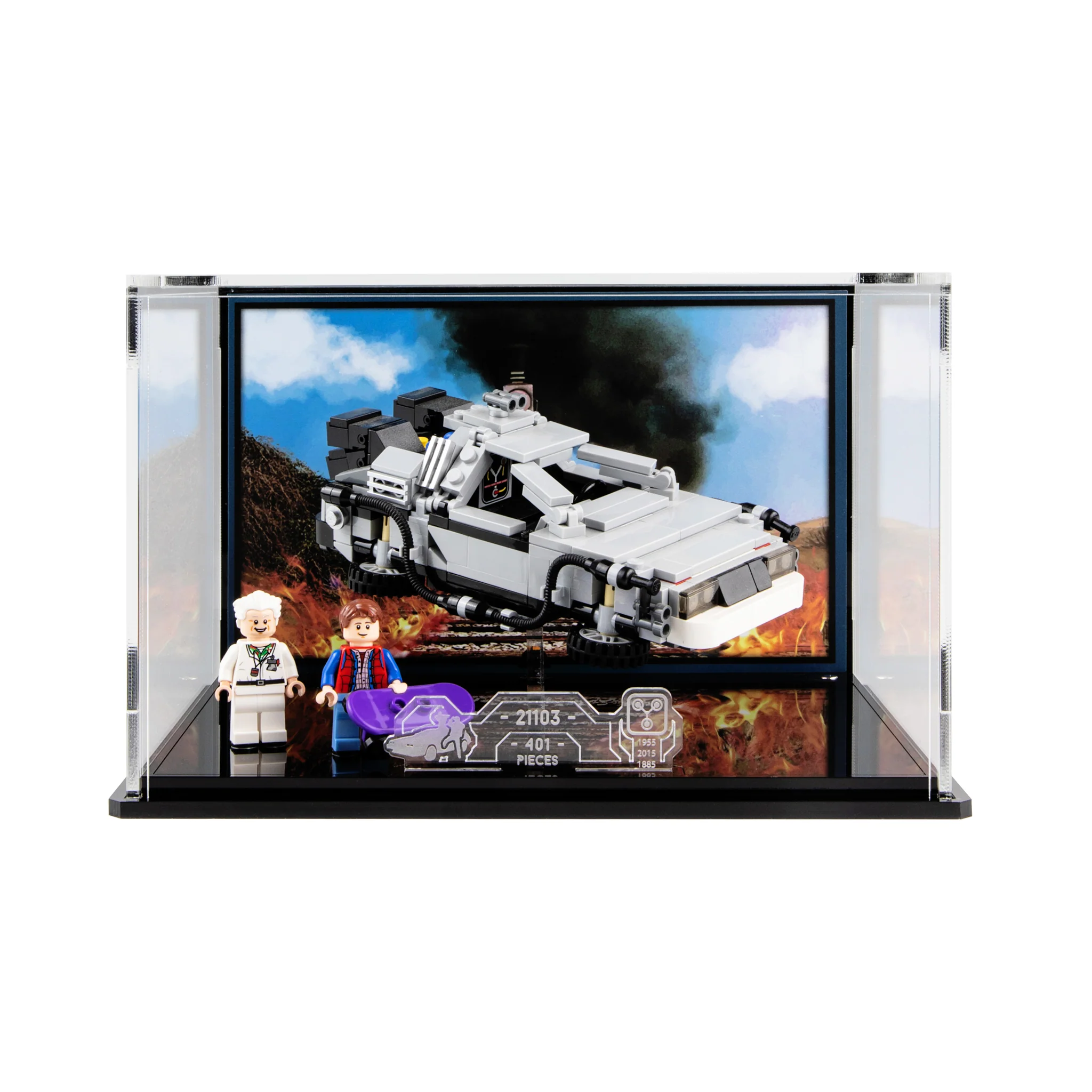 Display Case for LEGO® Ideas: The DeLorean (21103) - Image 6