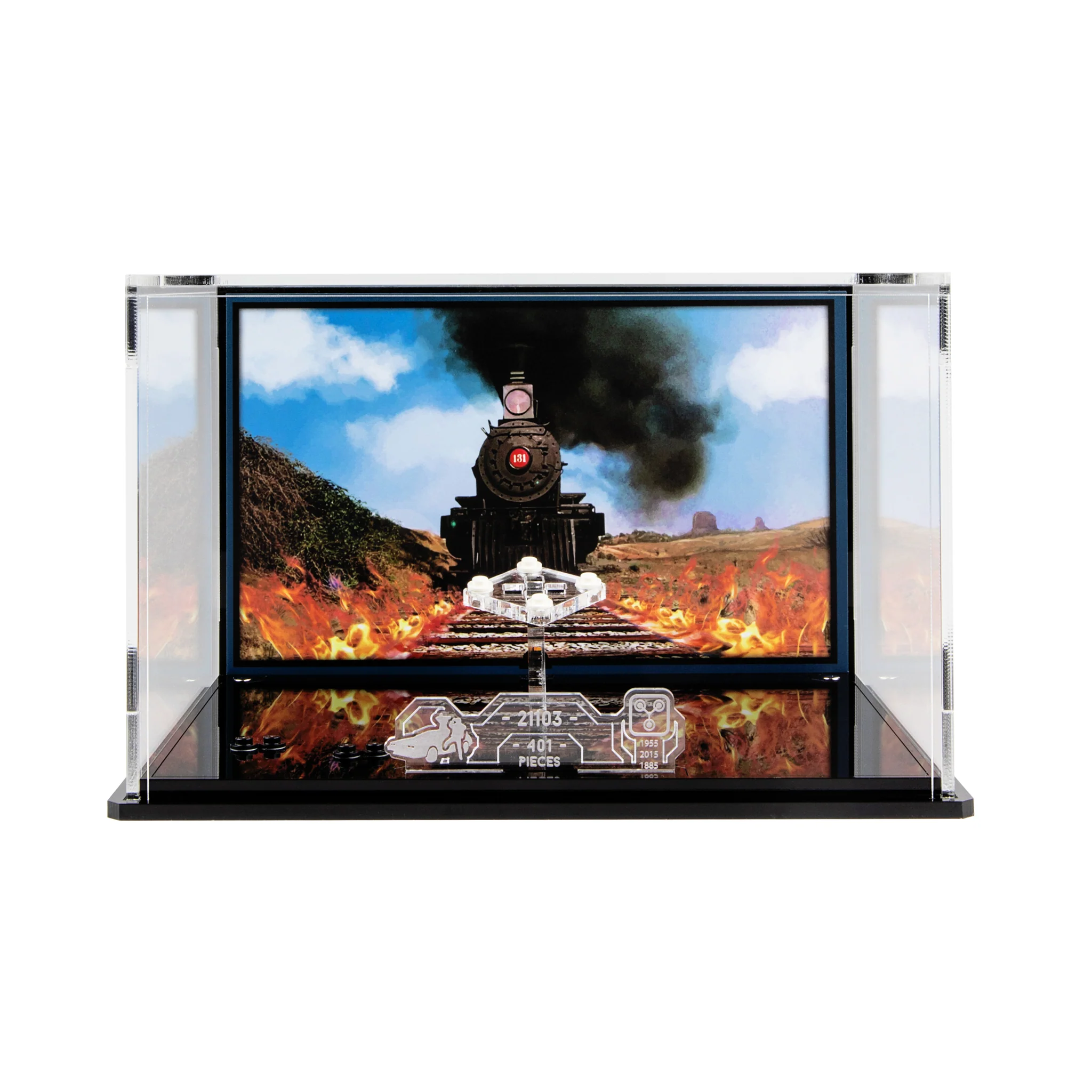 Display Case for LEGO® Ideas: The DeLorean (21103) - Image 9