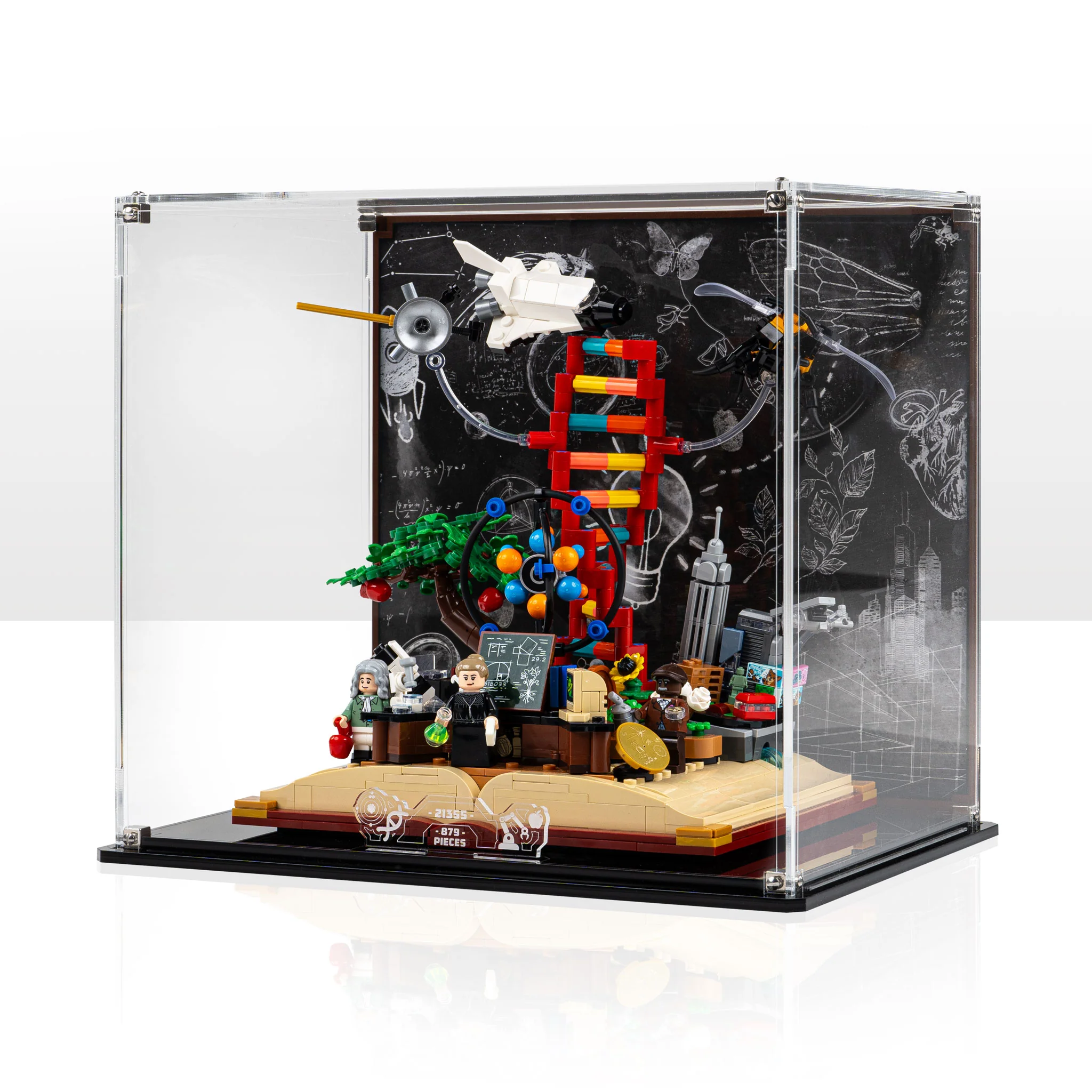 Display Case for LEGO Ideas: The Evolution of STEM (21355)