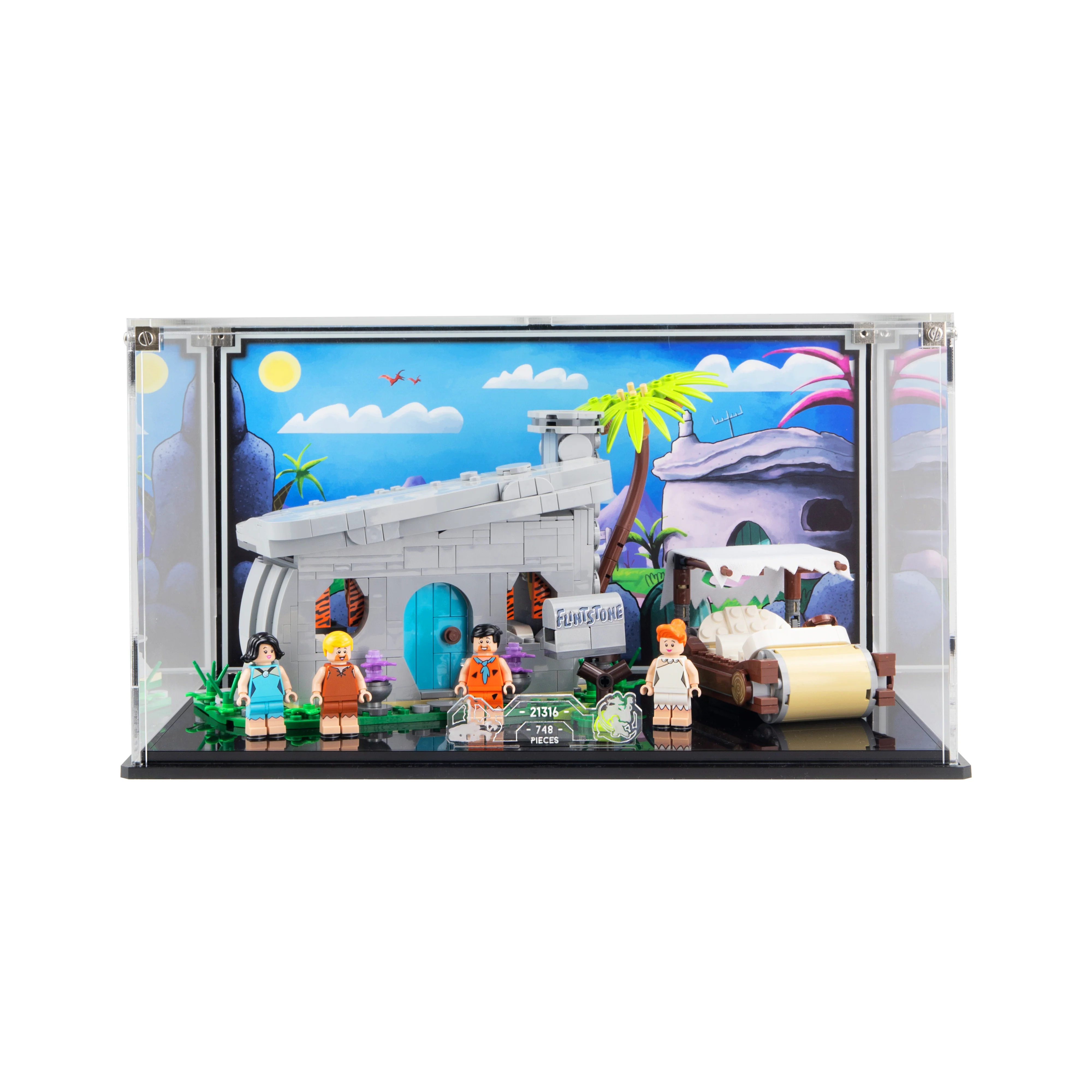 Display Case for LEGO® Ideas: The Flintstones (21316) - Image 2