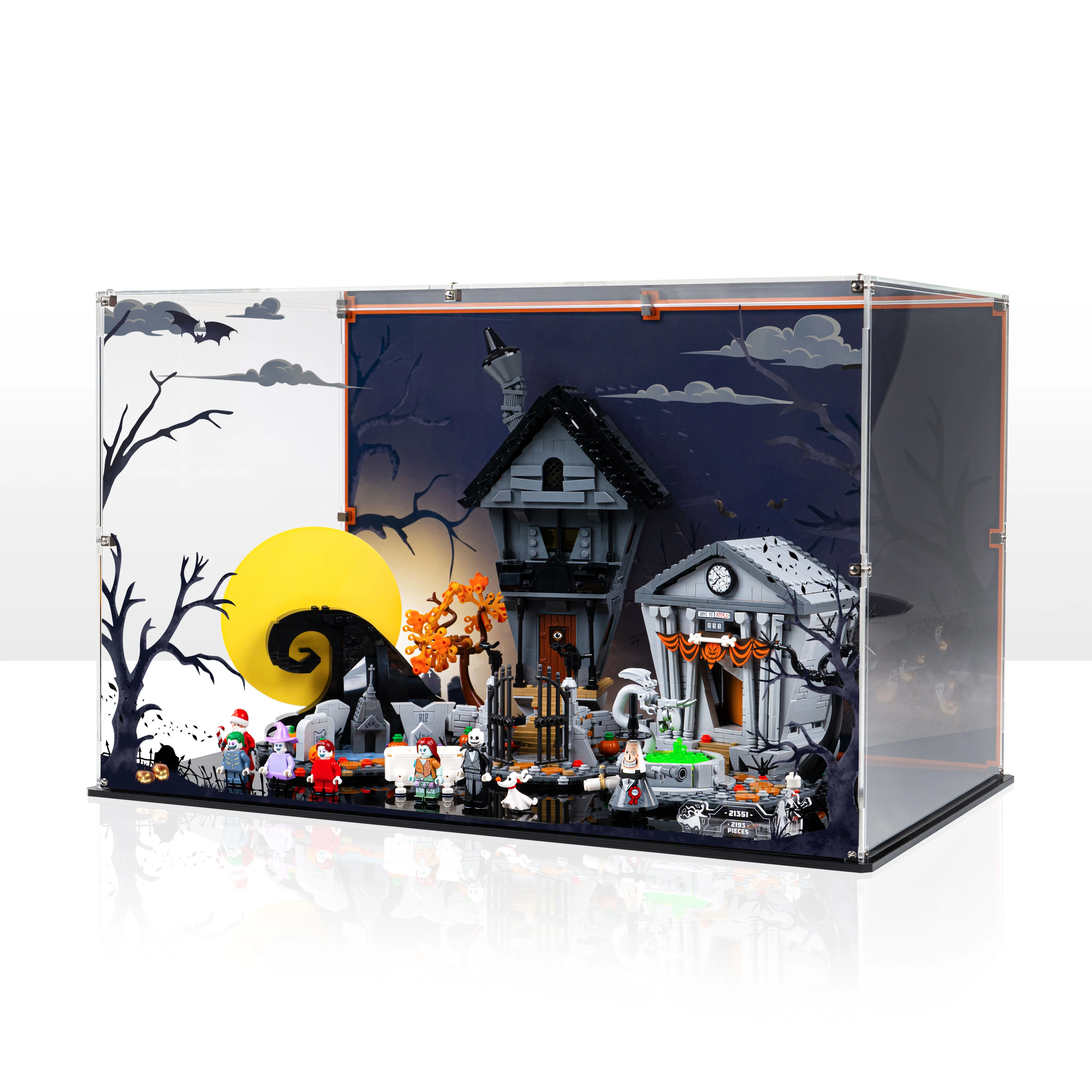 Display Case for LEGO® Ideas: The Nightmare Before Christmas (21351) - Image 17