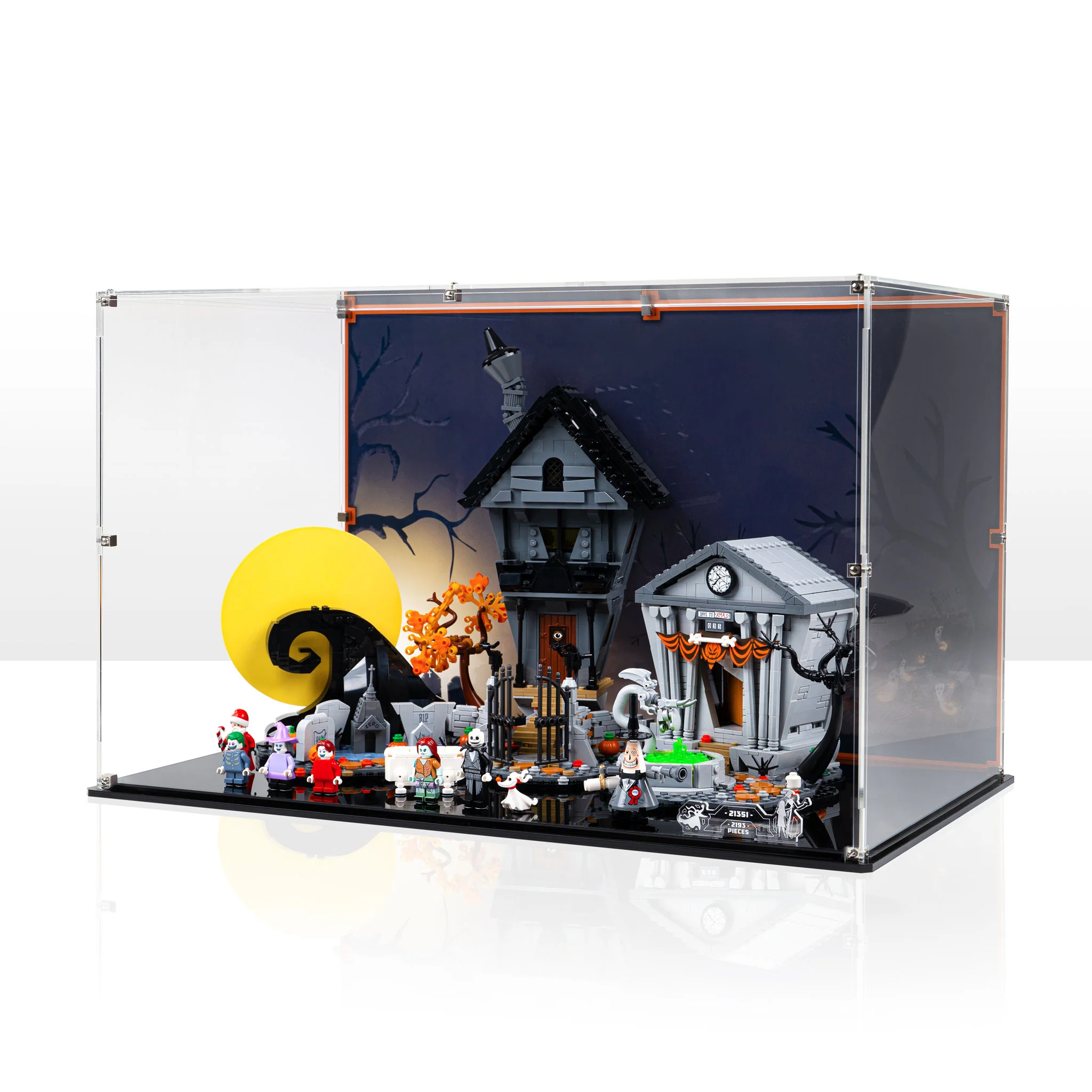 Display Case for LEGO® Ideas: The Nightmare Before Christmas (21351) - Image 7