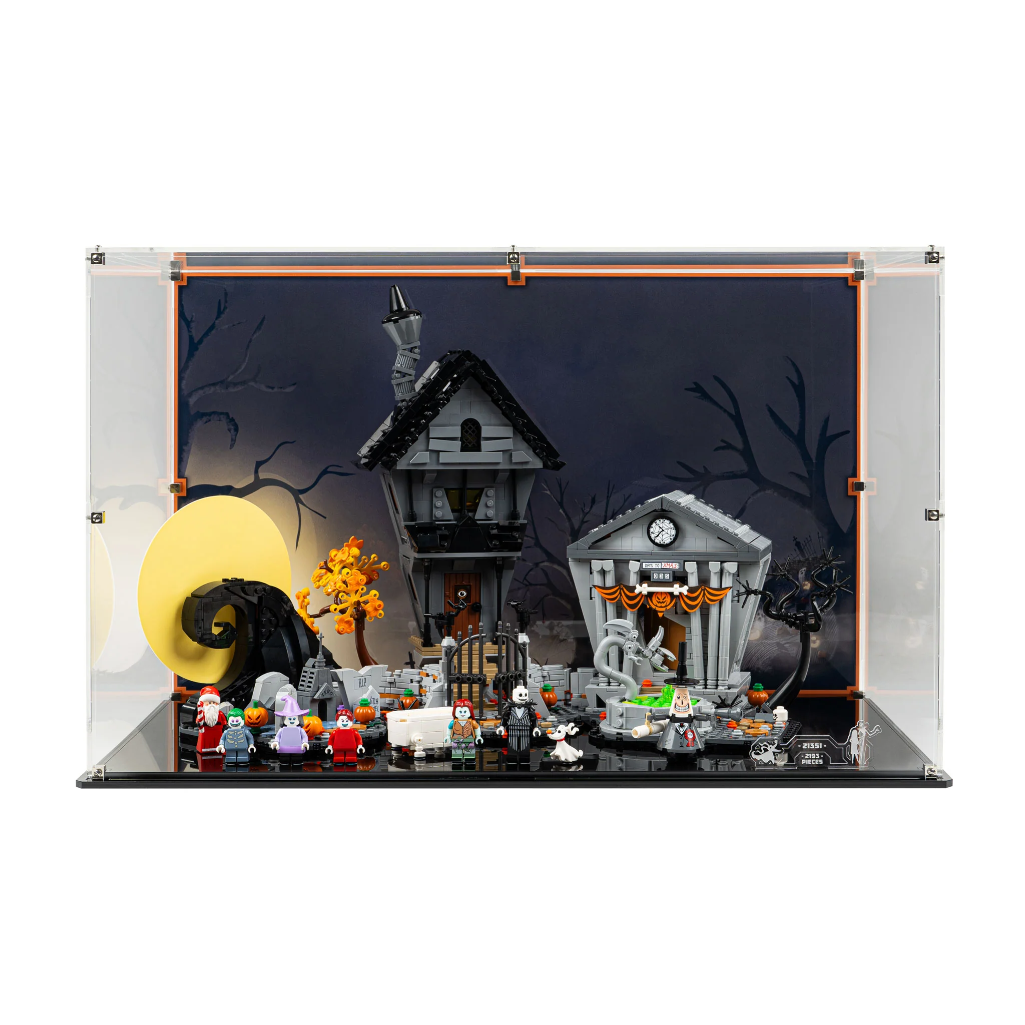 Display Case for LEGO® Ideas: The Nightmare Before Christmas (21351) - Image 8
