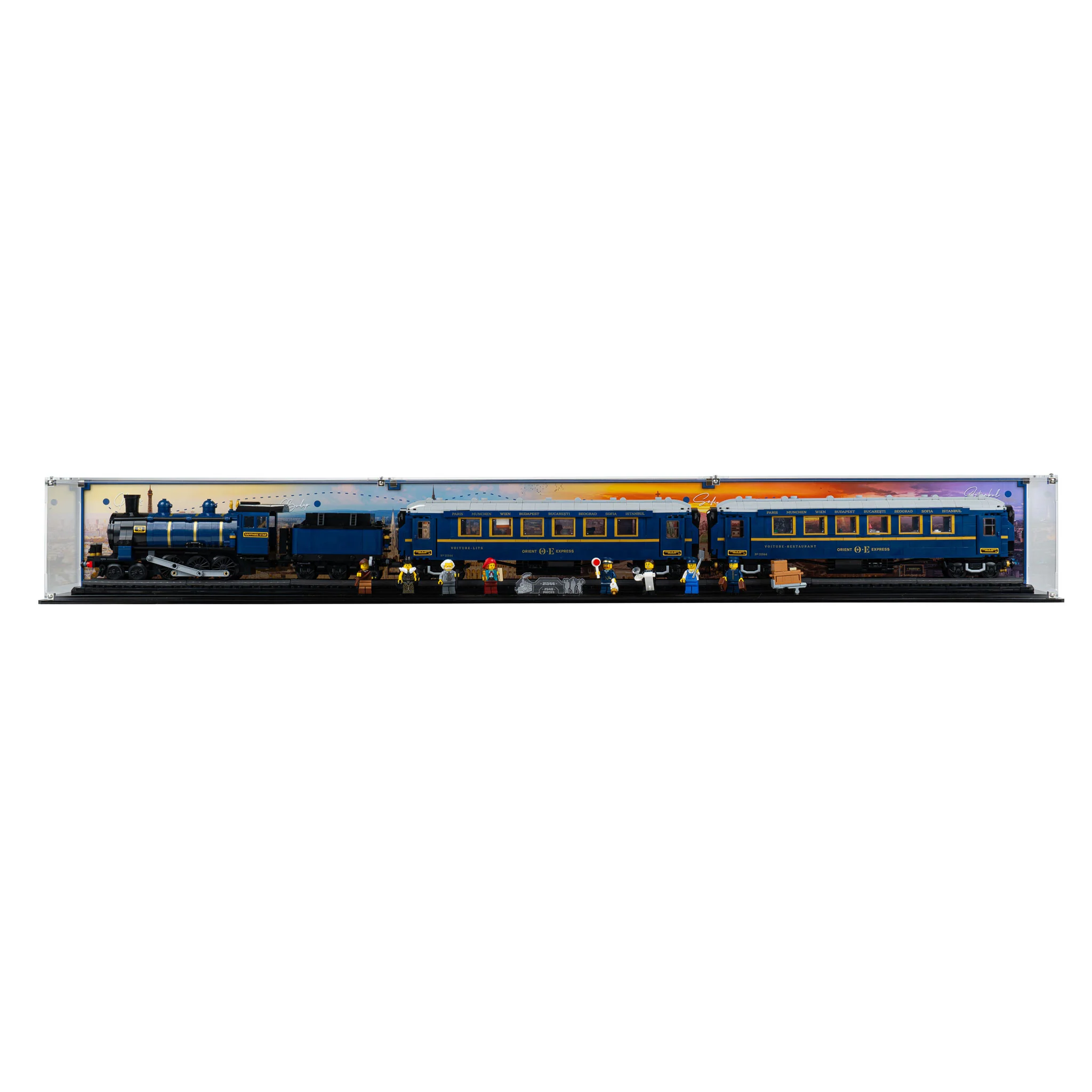 Display Case for LEGO® Ideas: The Orient Express Train (21344) - Image 2